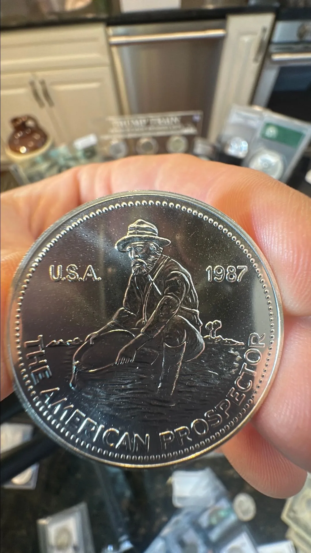Product image for 1987 Engelhard Prospectors 1oz silver