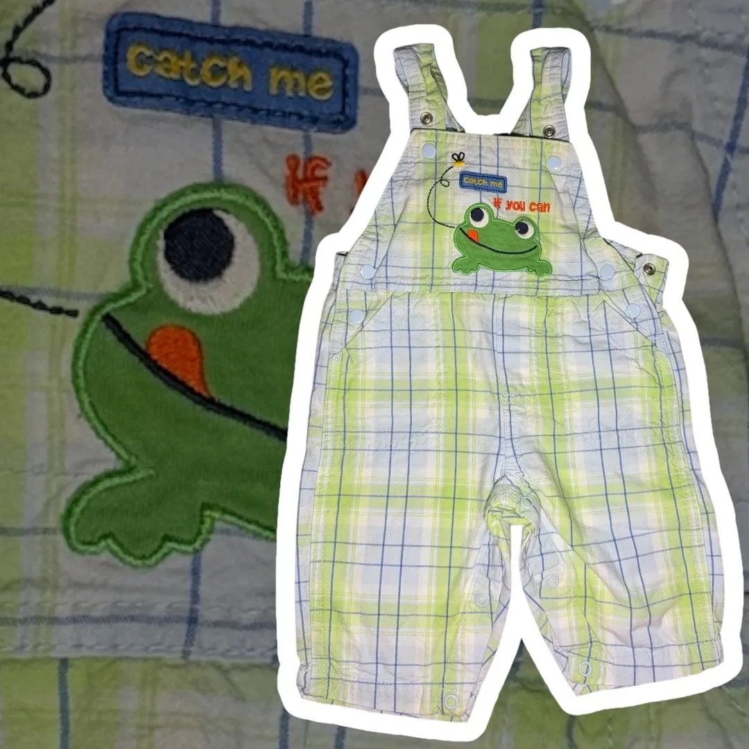 Product image for 0/3M Child of Mine Carters Overalls