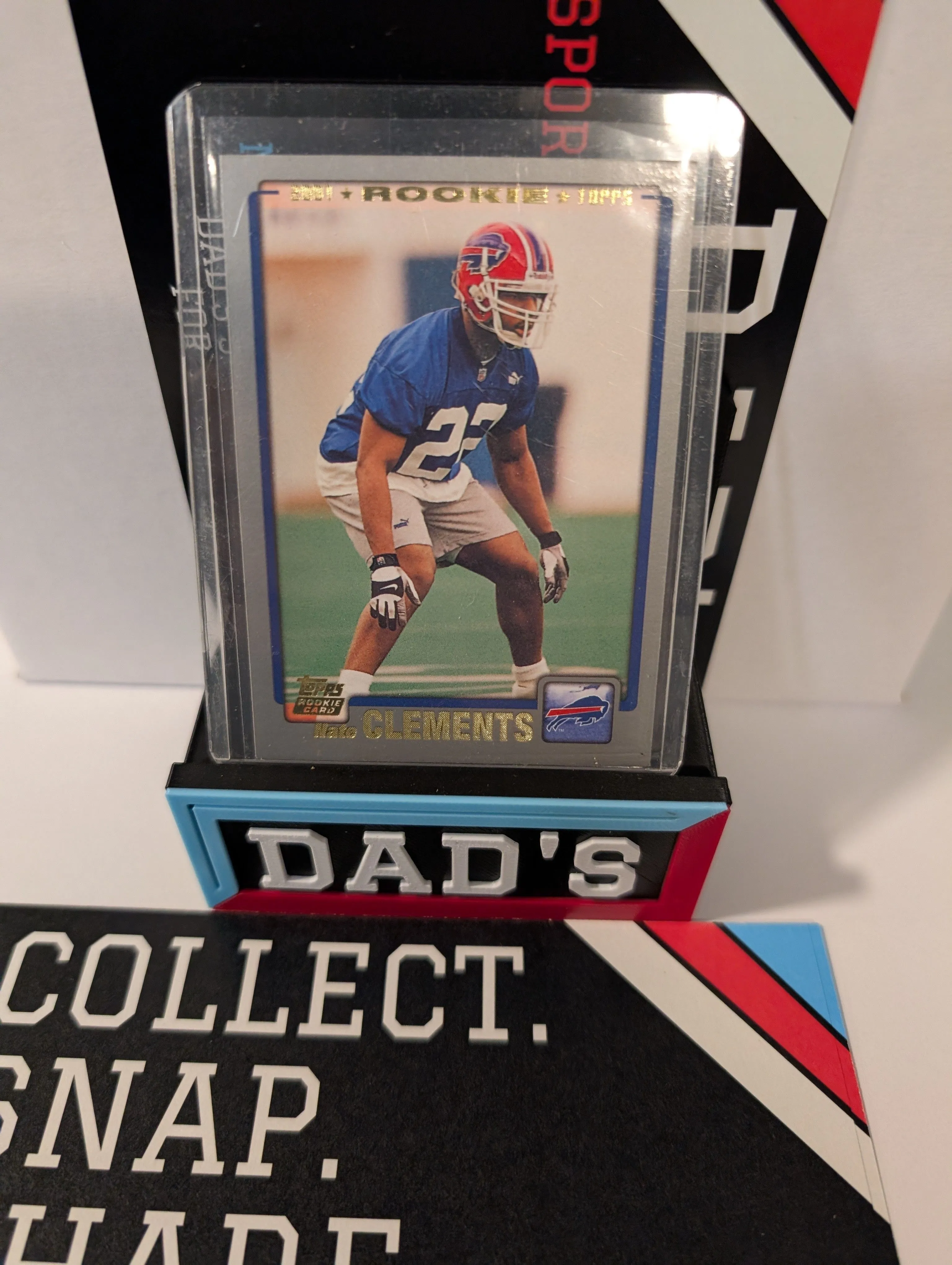 Product image for Nate Clements 2001 Topps Rookie Card Buffalo Bulls