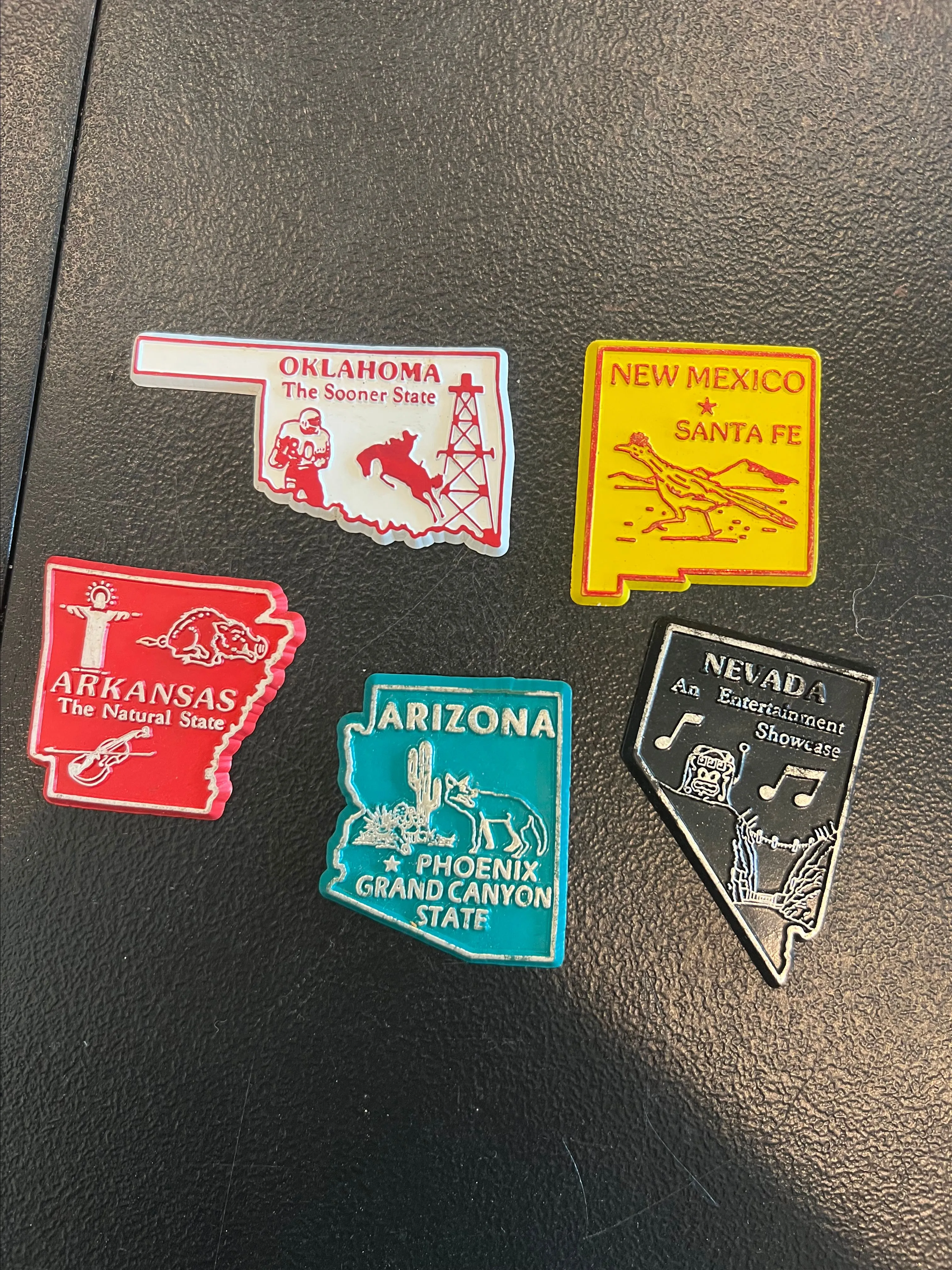 Product image for Vintage state rubber magnets