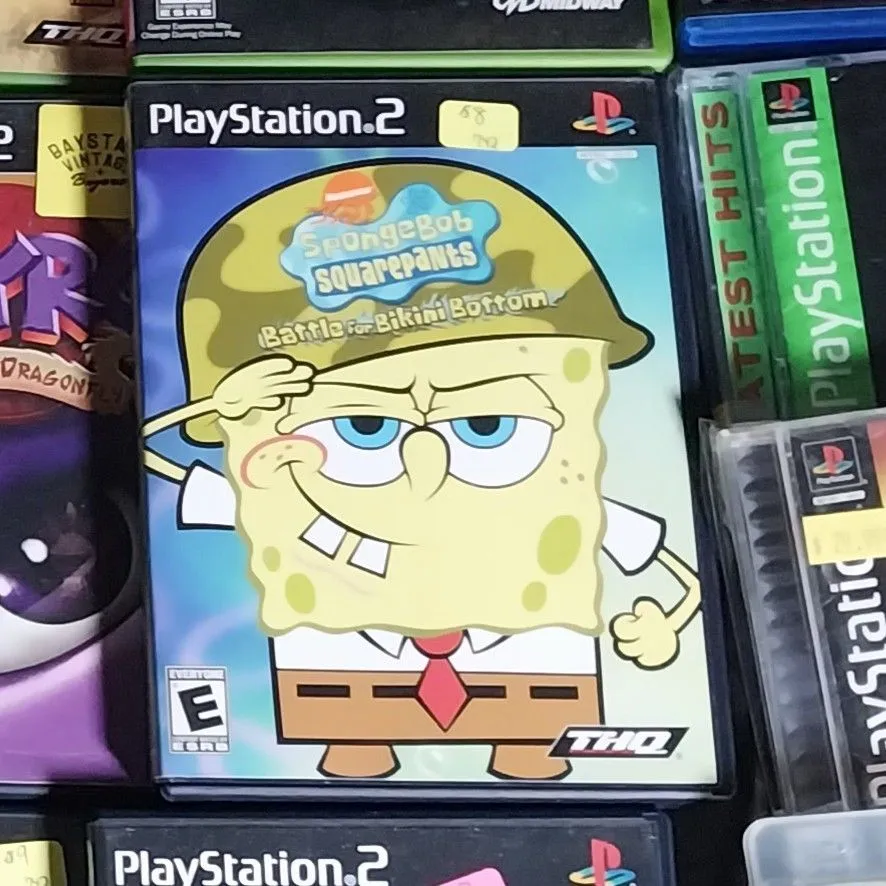 Product image for PS2 Sponge Bob battle for bikini bottom