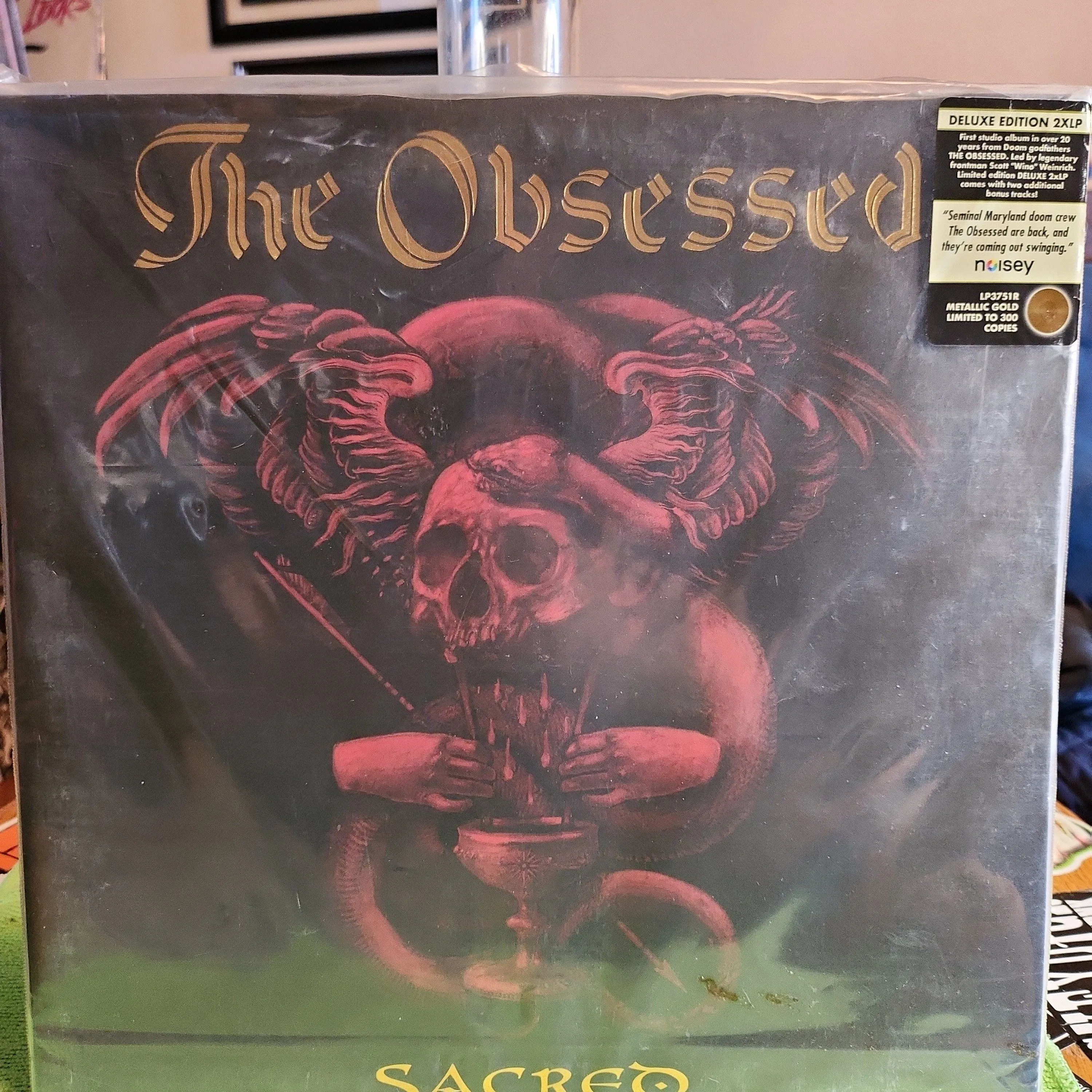 Product image for THE OBSESSED "Sacred" VG+/VG+