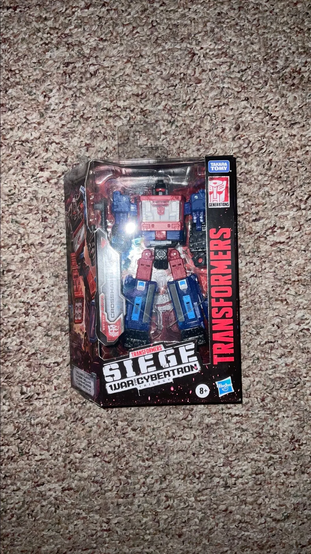 Product image for Hasbro "Transformers: War For Cybertron Trilogy - Siege" Crosshairs Action Figure
