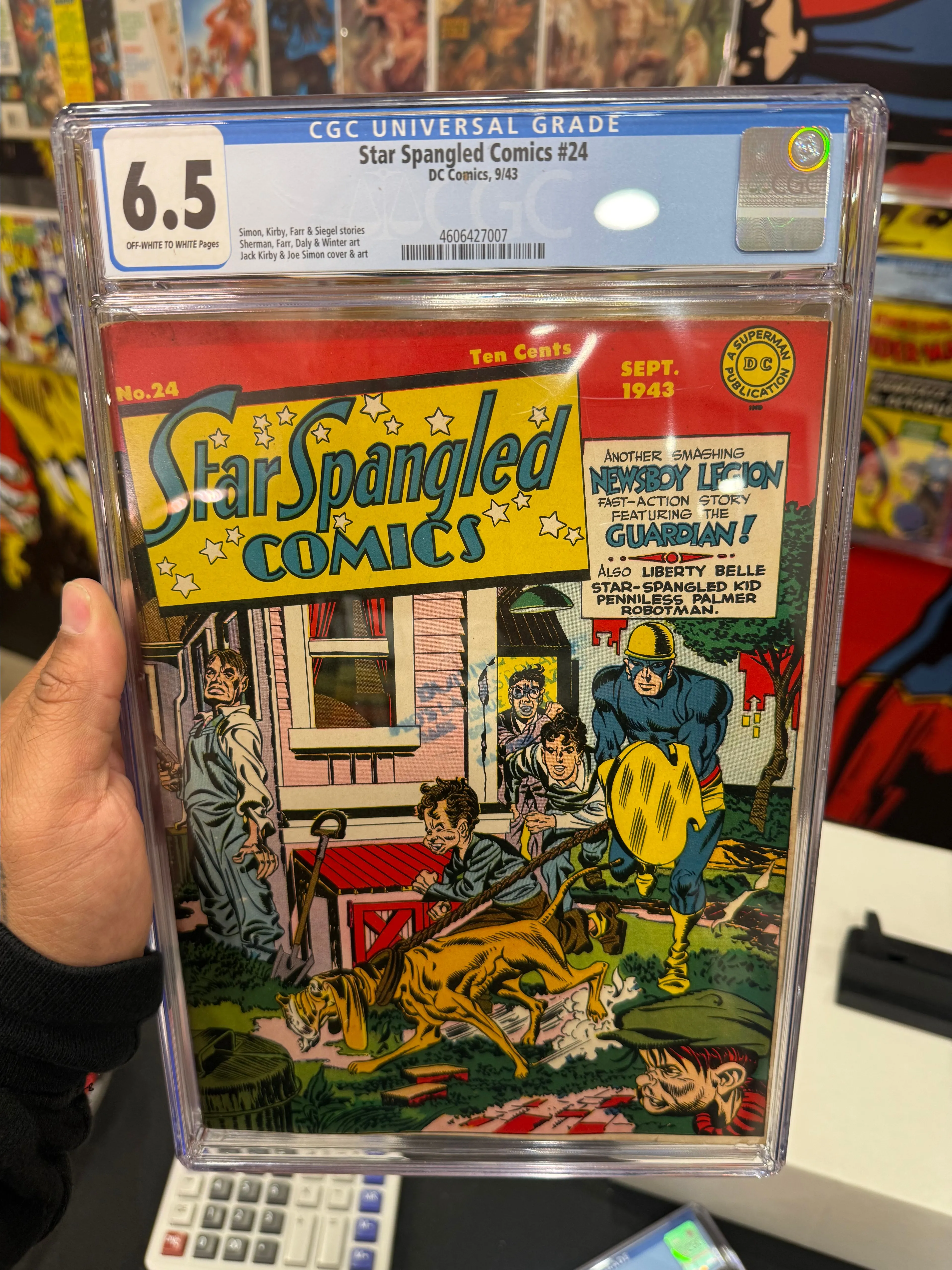 Product image for Star Spangled Comics #24 CGC 6.5