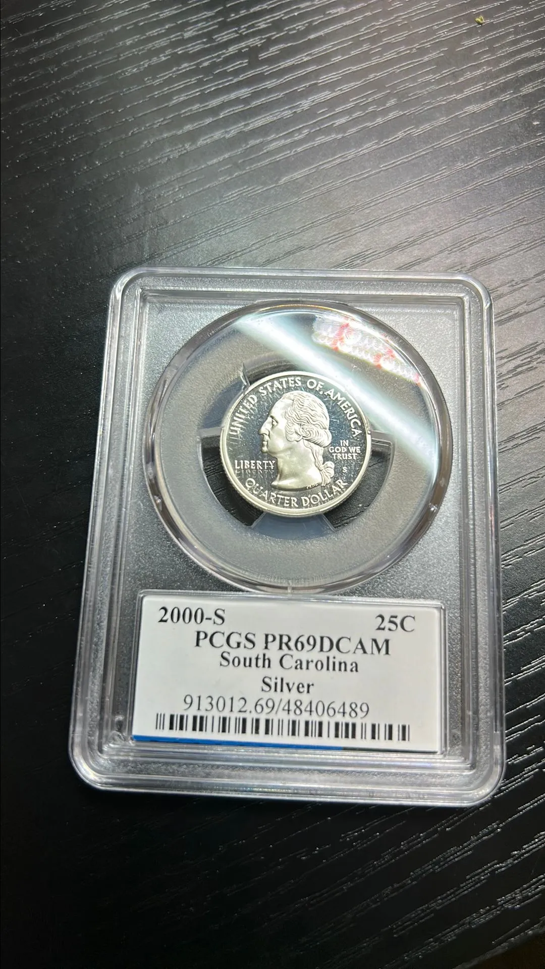 Product image for 2000-S PR69DCAM South Carolina