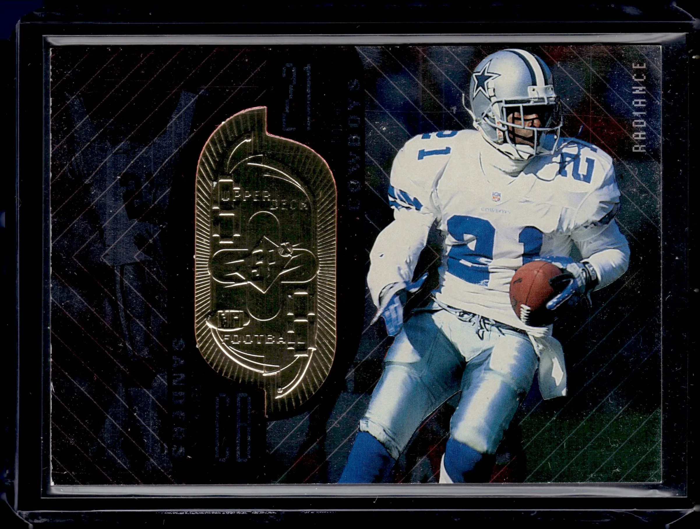 Product image for 1998 Upper Deck SPx Finite - Radiance #212 Deion Sanders /5050