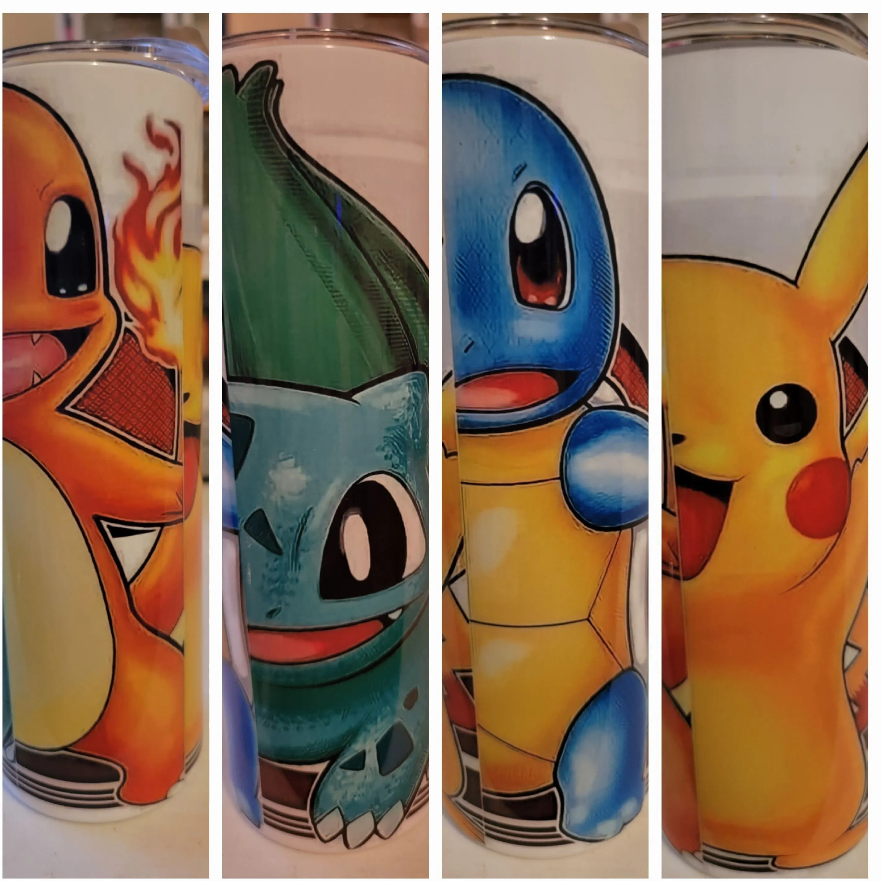 Product image for pokemon 20oz skinny tumbler w/ straw