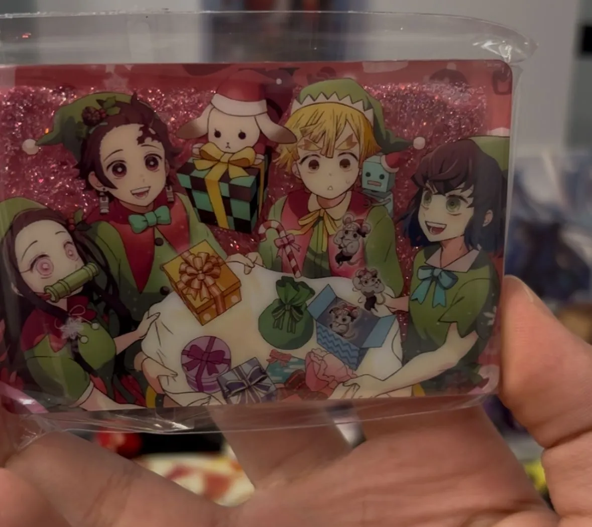 Product image for Demon Slayer Elves Christmas Globe (Only 10 Exist)