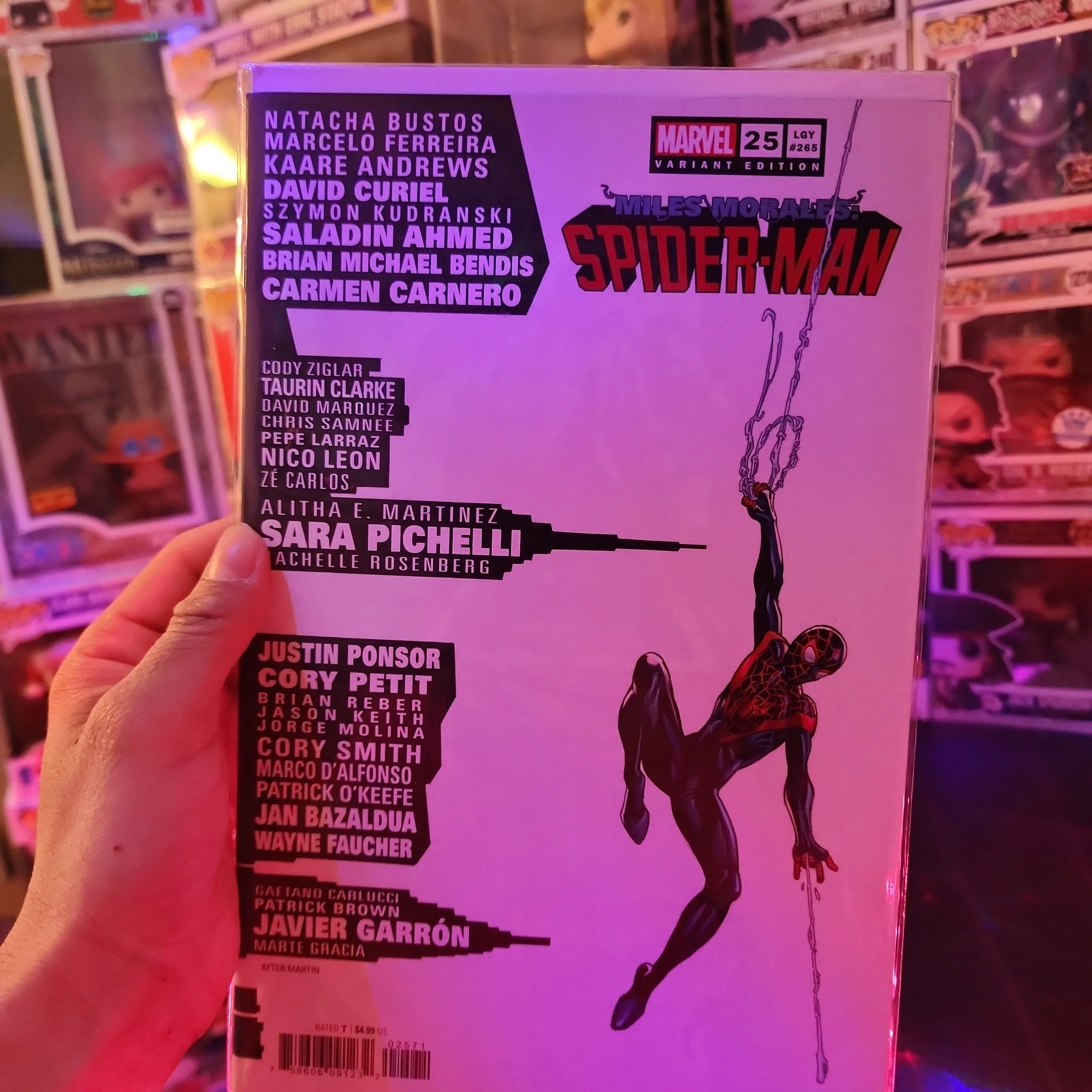Product image for Miles Morales Spider-man #25