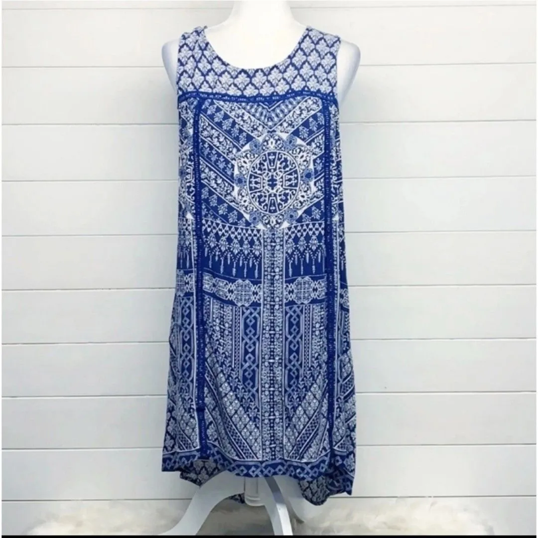 Product image for 255. Knox Rose Handkerchief Print Dress / M