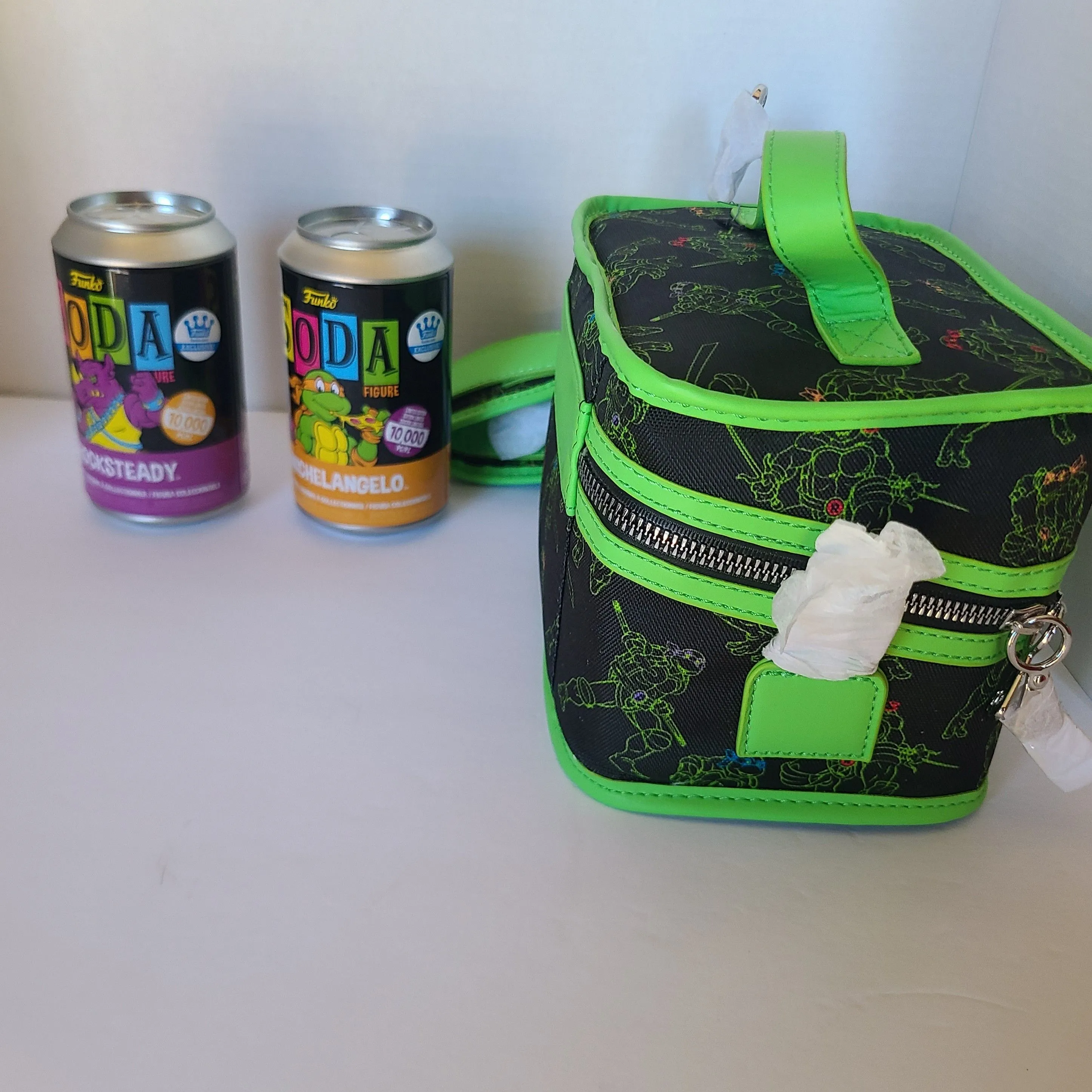 Product image for Teenage Mutant Ninja Turtles  Vinyl Soda Cooler with Michael Angelo and Rocky Steady
