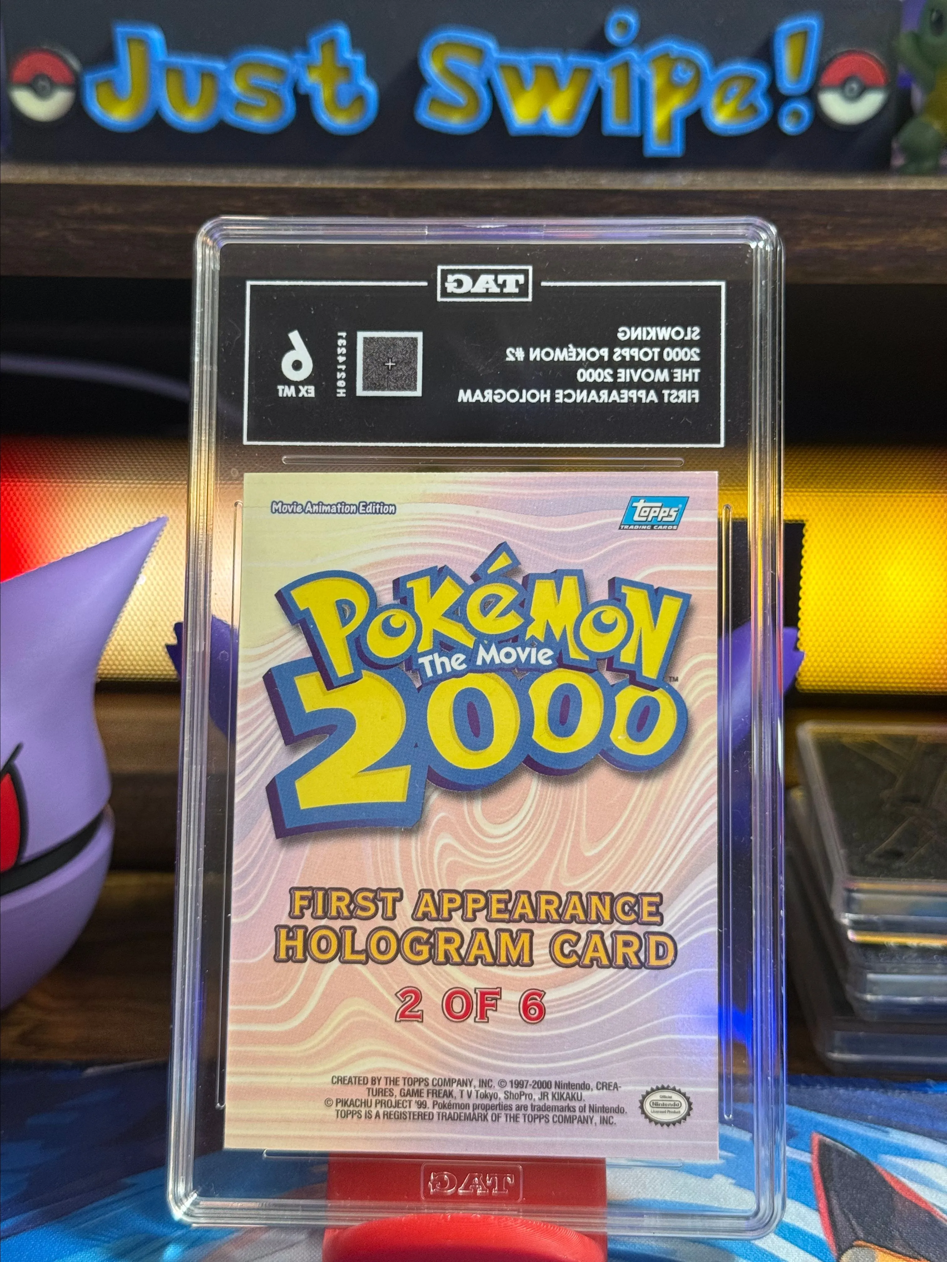 SLOWKING 2000 TOPPS POKEMON THE MOVIE 2000 #2  Whatnot: Shop, Sell, Connect