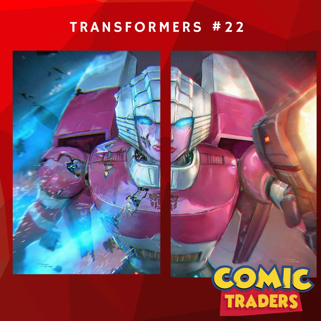 Product image for TRANSFORMERS #22 TIAGO DA SILVA EXCLUSIVE VIRGIN VARIANT 2 PACK