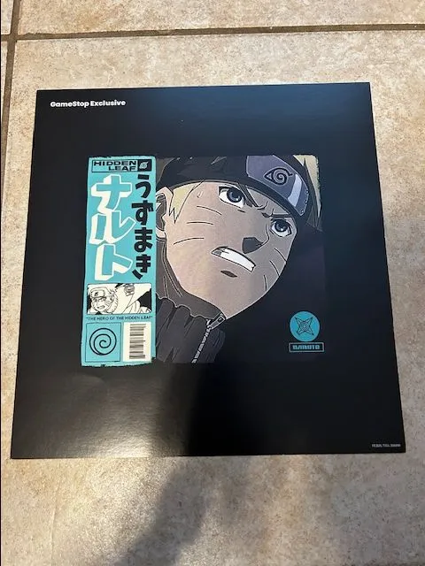 Product image for GameStop Promo Poster Naruto Hidden Leaf