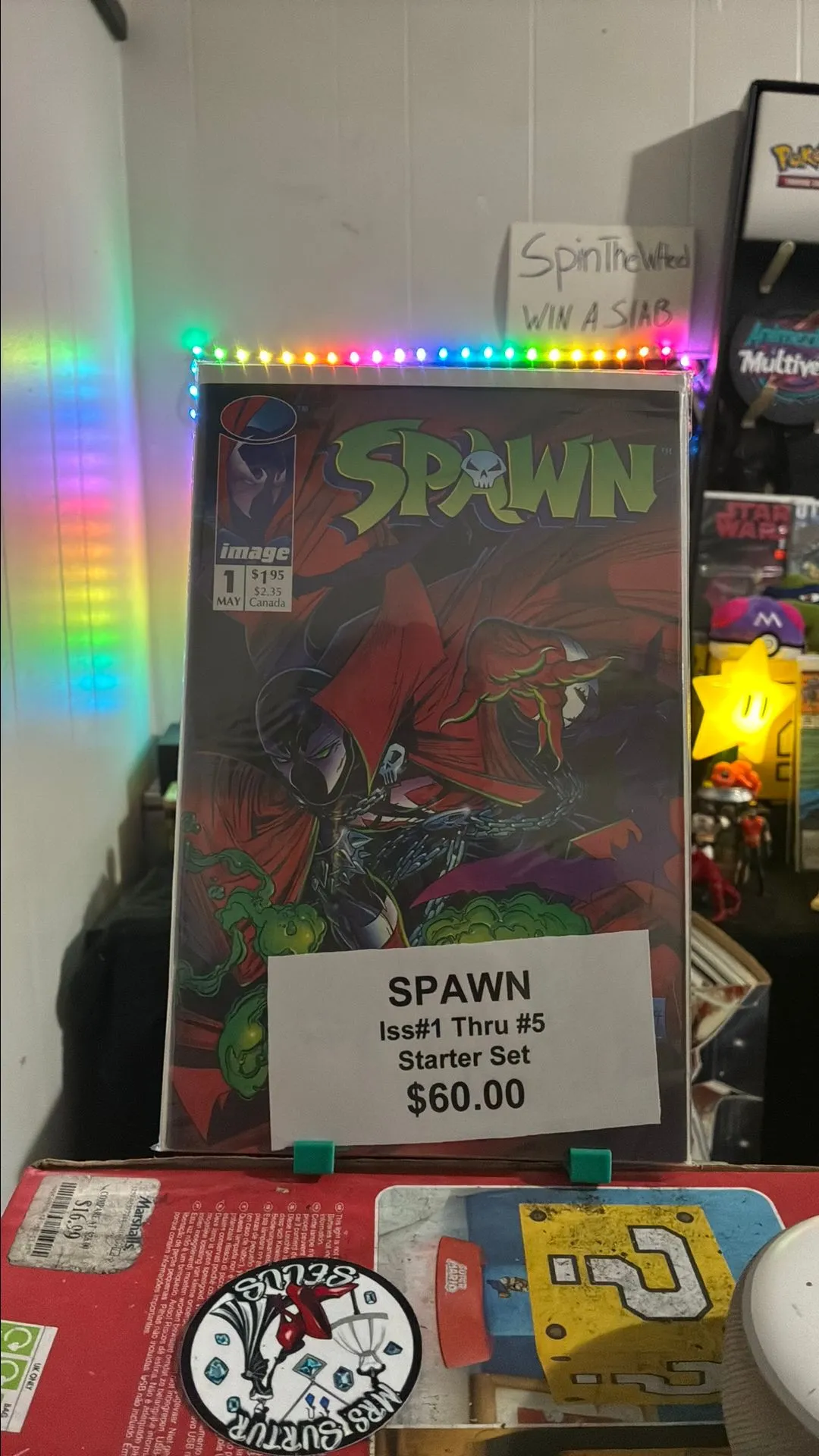 Product image for SPAWN issue #1-5 starter set!