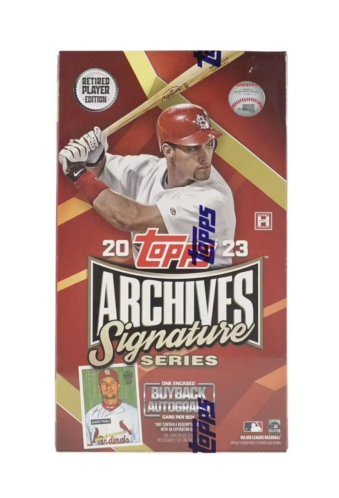 Product image for 2023 Topps Archives Signature Retired Player Edition Box