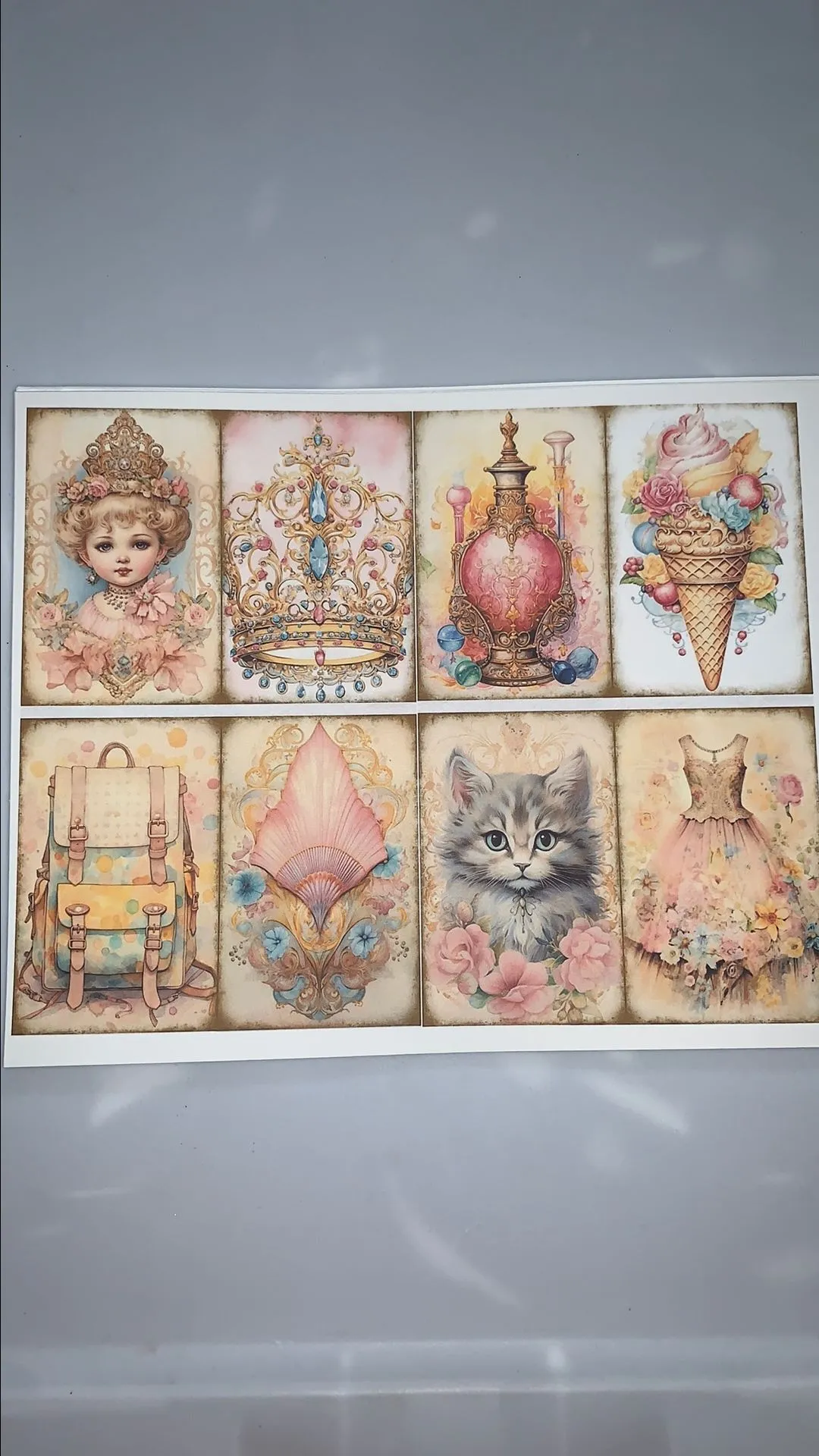 Product image for 00. Princess & Cat Printable #1