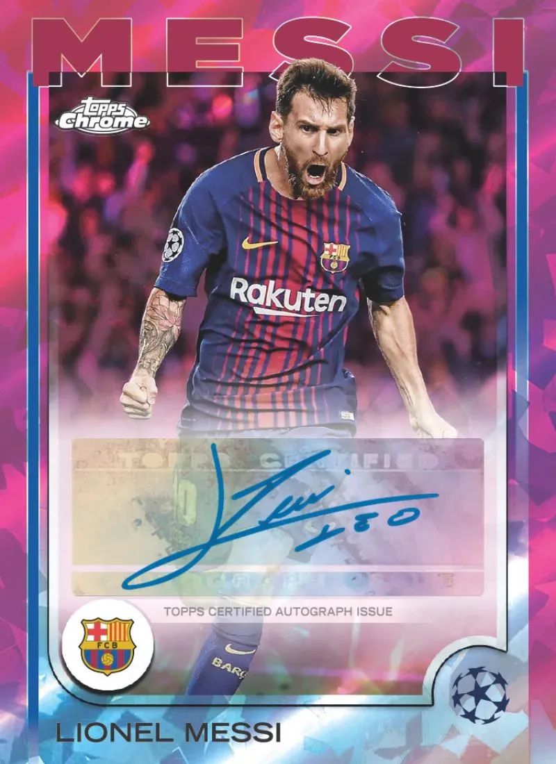Product image for CHELSEA (HAZARD/OTHERS) 5 BOX BREAK 2025 TOPPS CHROME SAPPHIRE