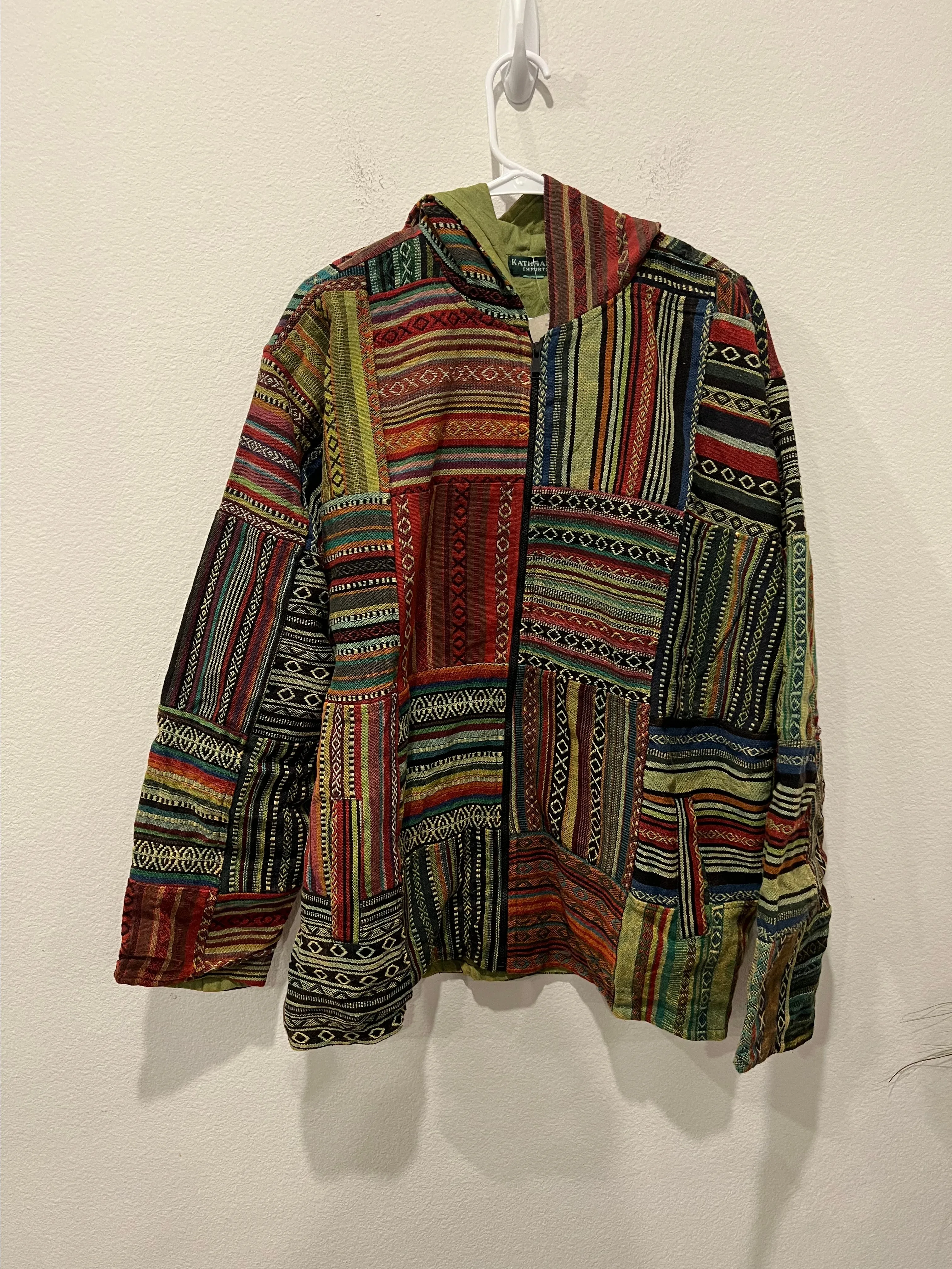 Product image for Multicolor Patchwork Jacket by Kathmandu