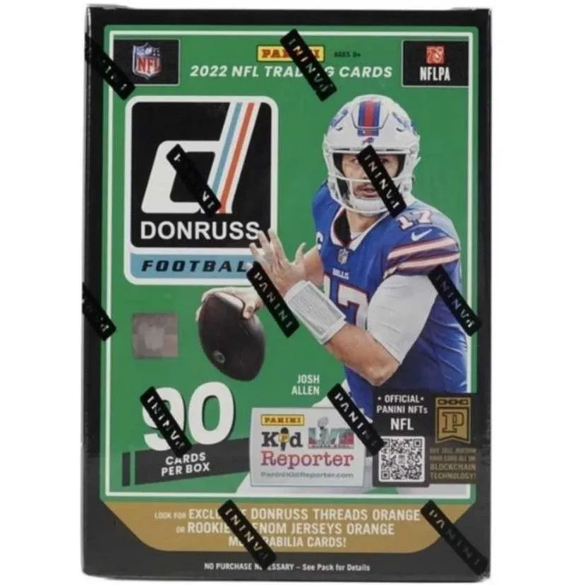 Product image for 3×2022 NFL Donruss Blaster Box "Fanatics Exclusive"