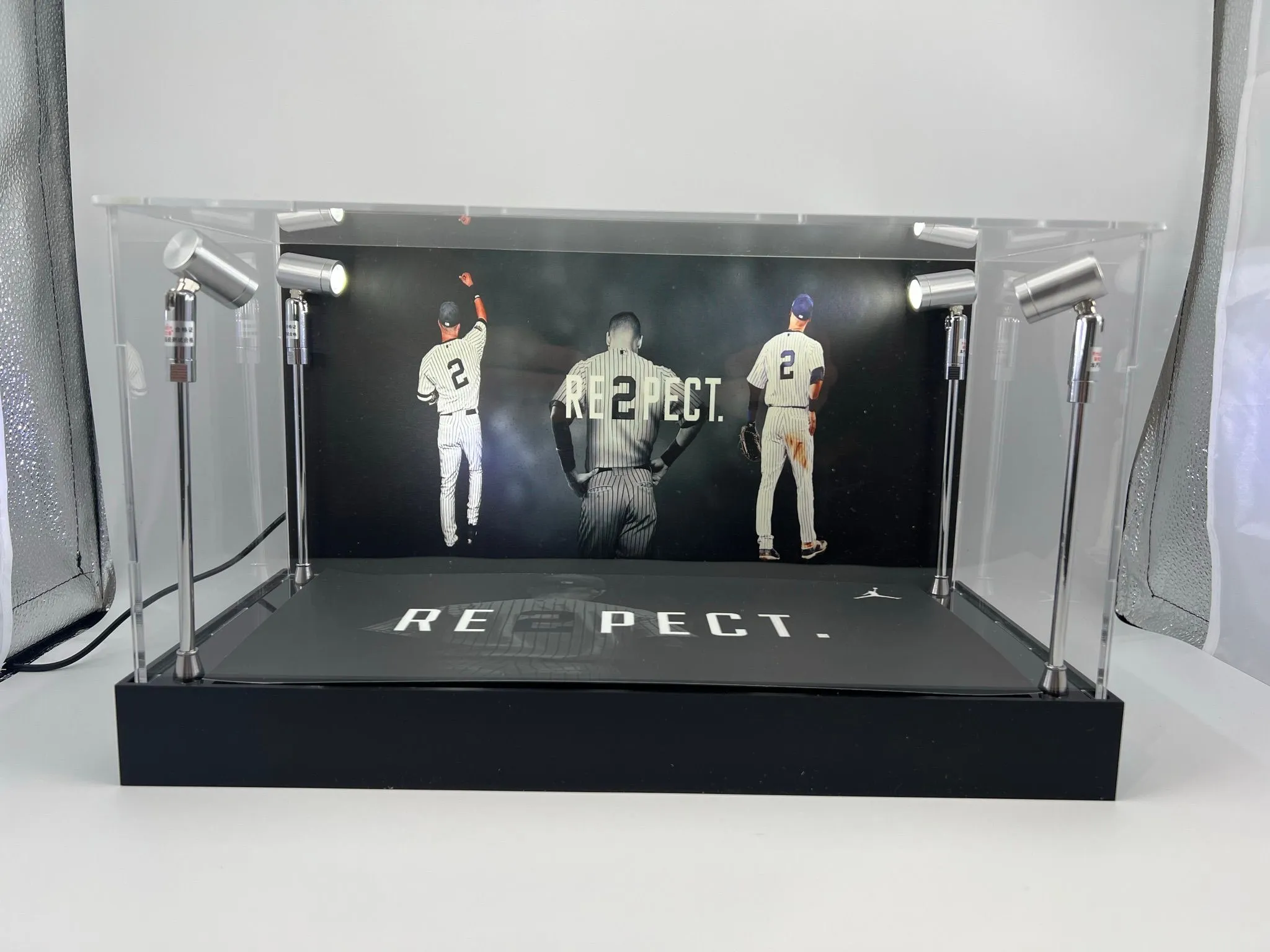 Derek Jeter Custom 2-3 Card PSA Display Case w/ LED lights - New York  Yankees  Whatnot: Shop, Sell, Connect