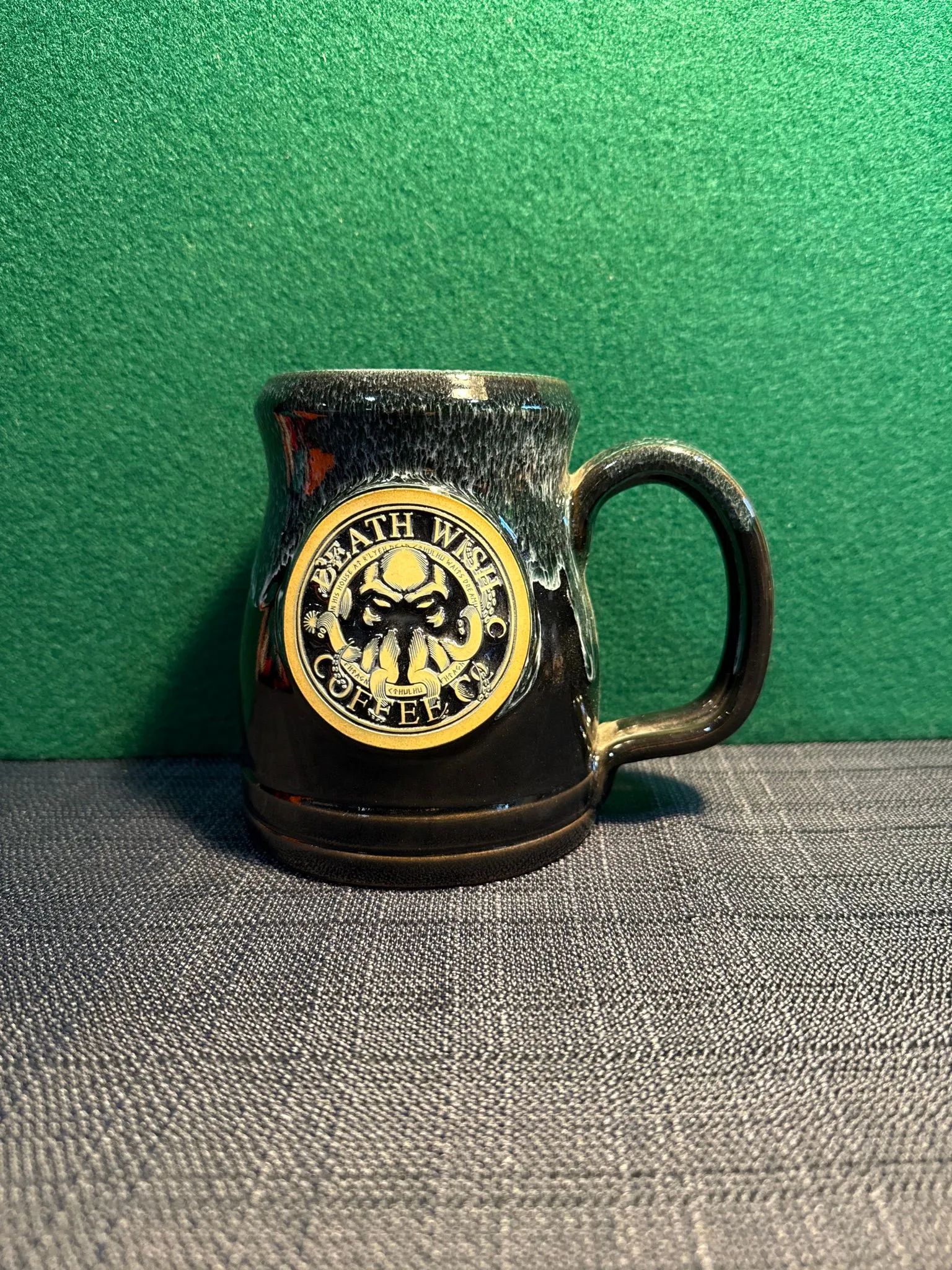 2020 Call of Cthulhu 3075/5000 Death Wish Coffee Mug/Cup Limited Hand  Thrown  Whatnot: Shop, Sell, Connect