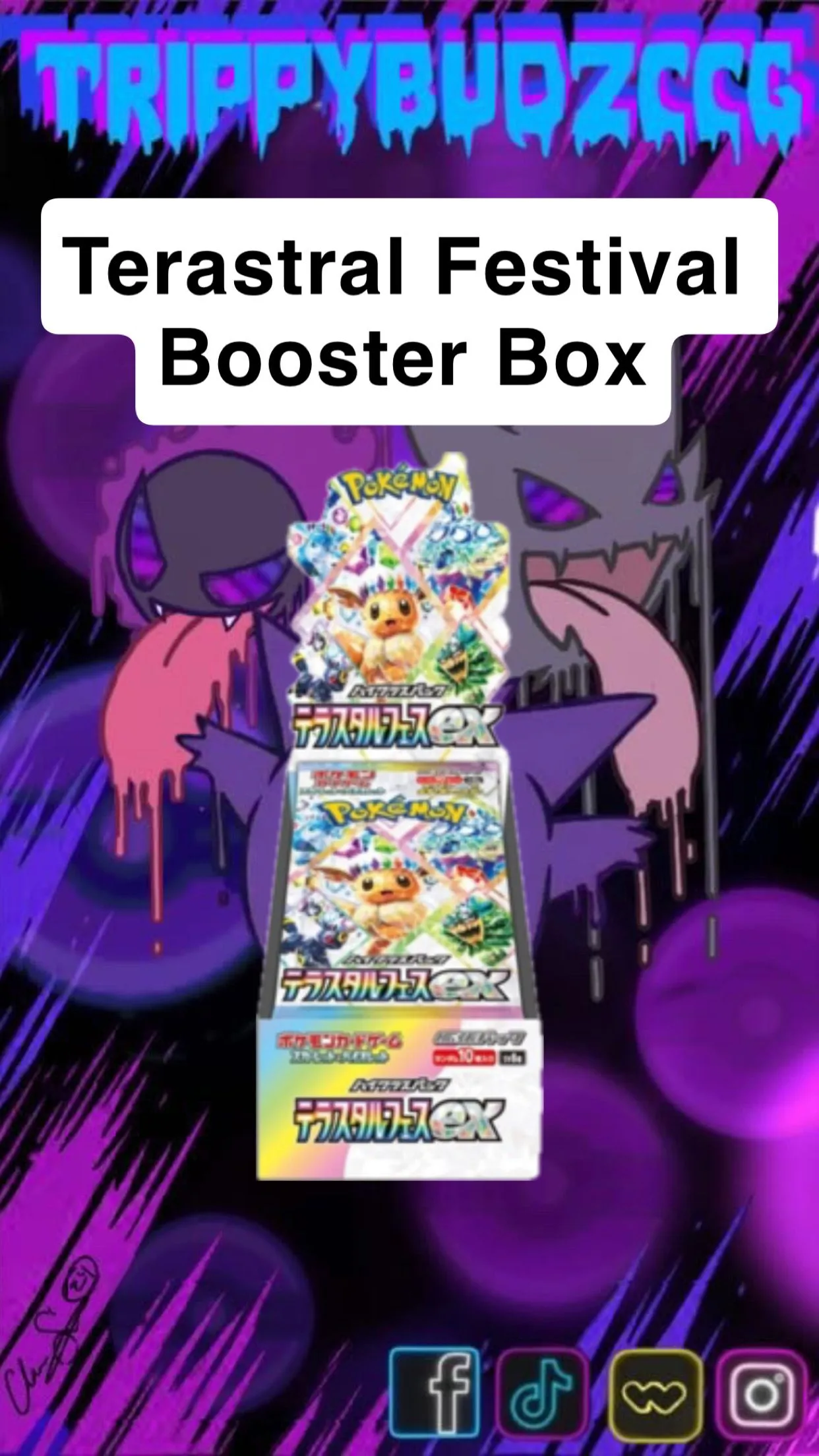 Terastral Festival Booster Box  Whatnot: Shop, Sell, Connect