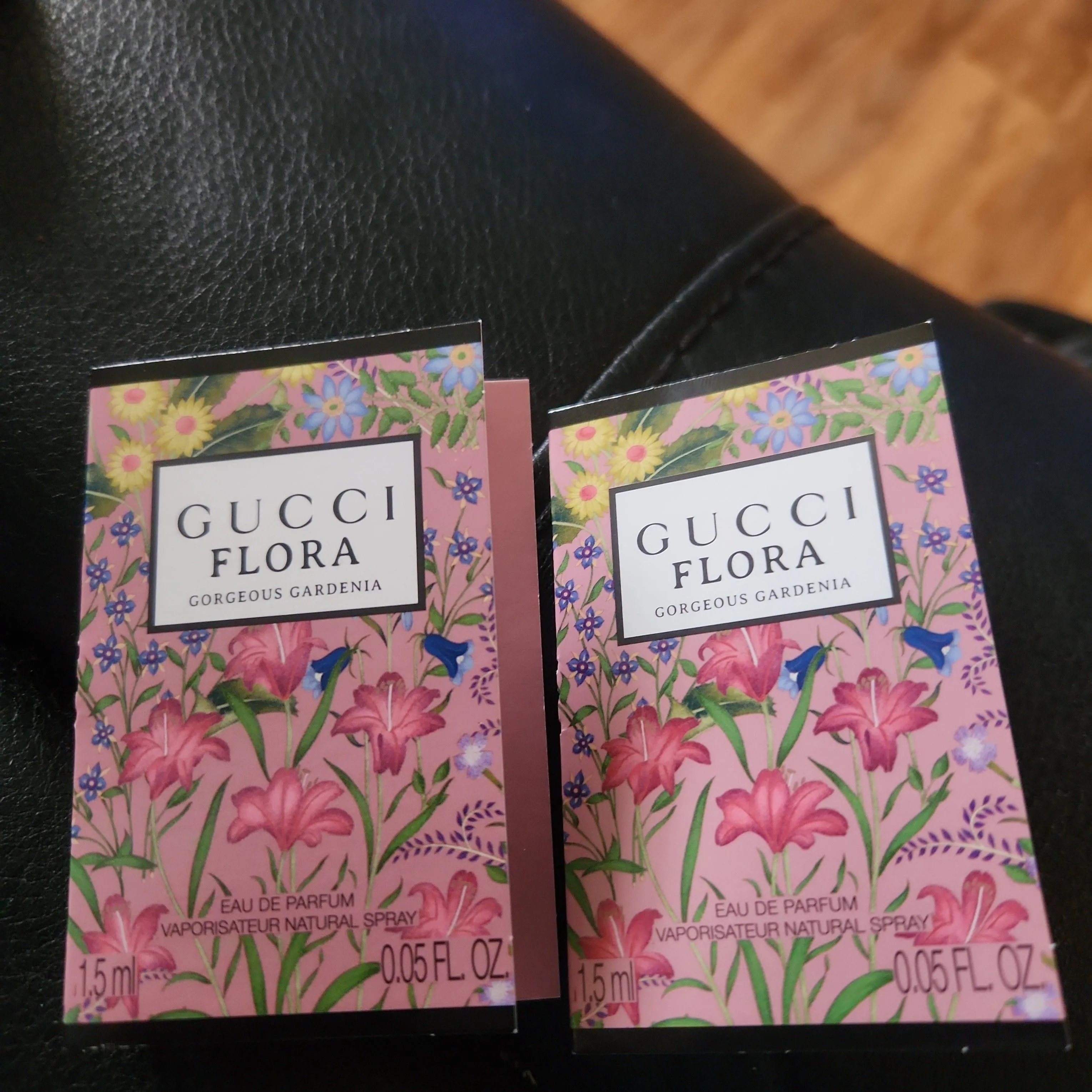Product image for 2 Gucci Flora Eau De Parfum Sample Spray 1.5 ml .05 fl oz