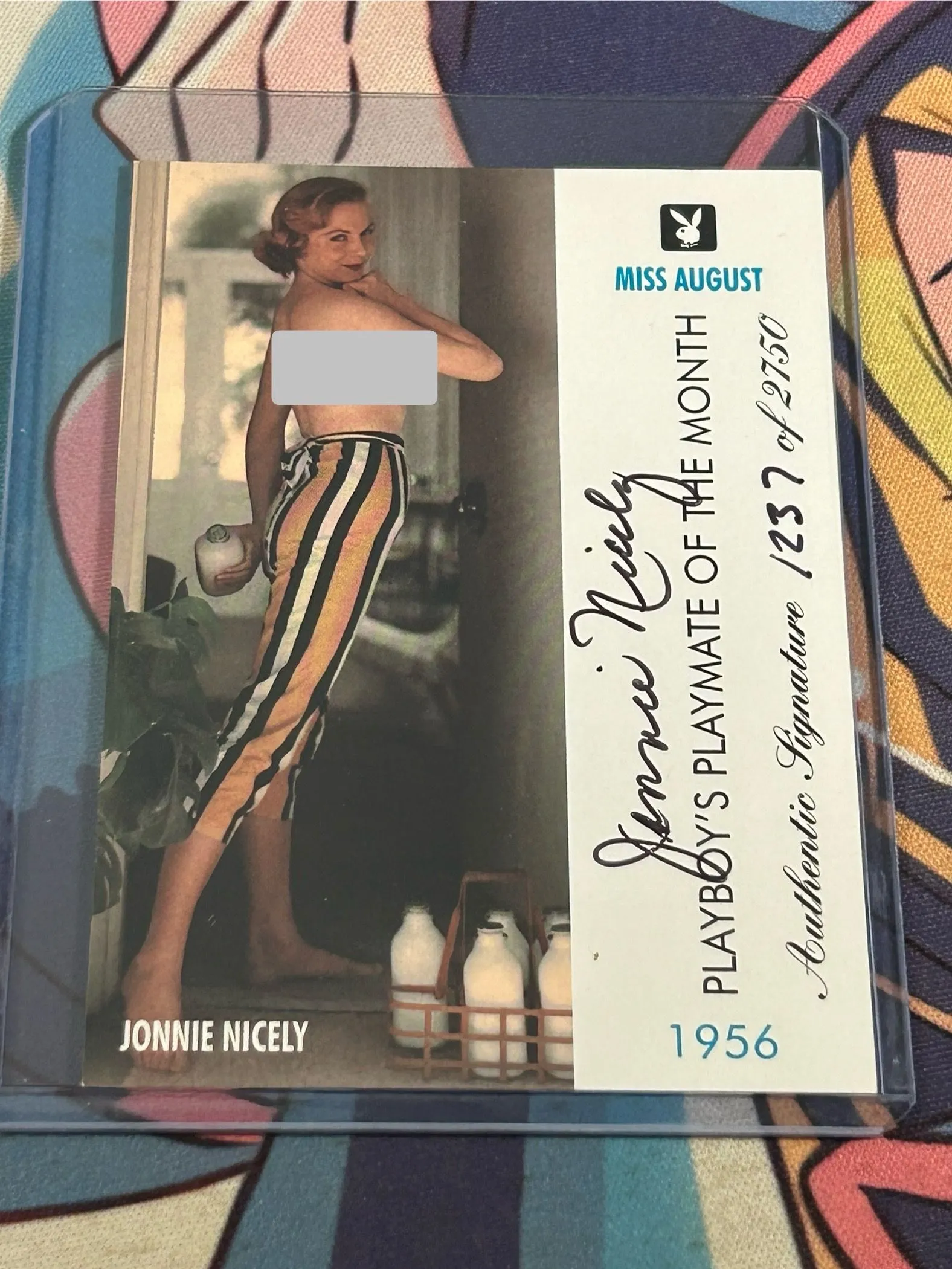 Product image for 0. $35 - Jonnie Nicely Signed Card