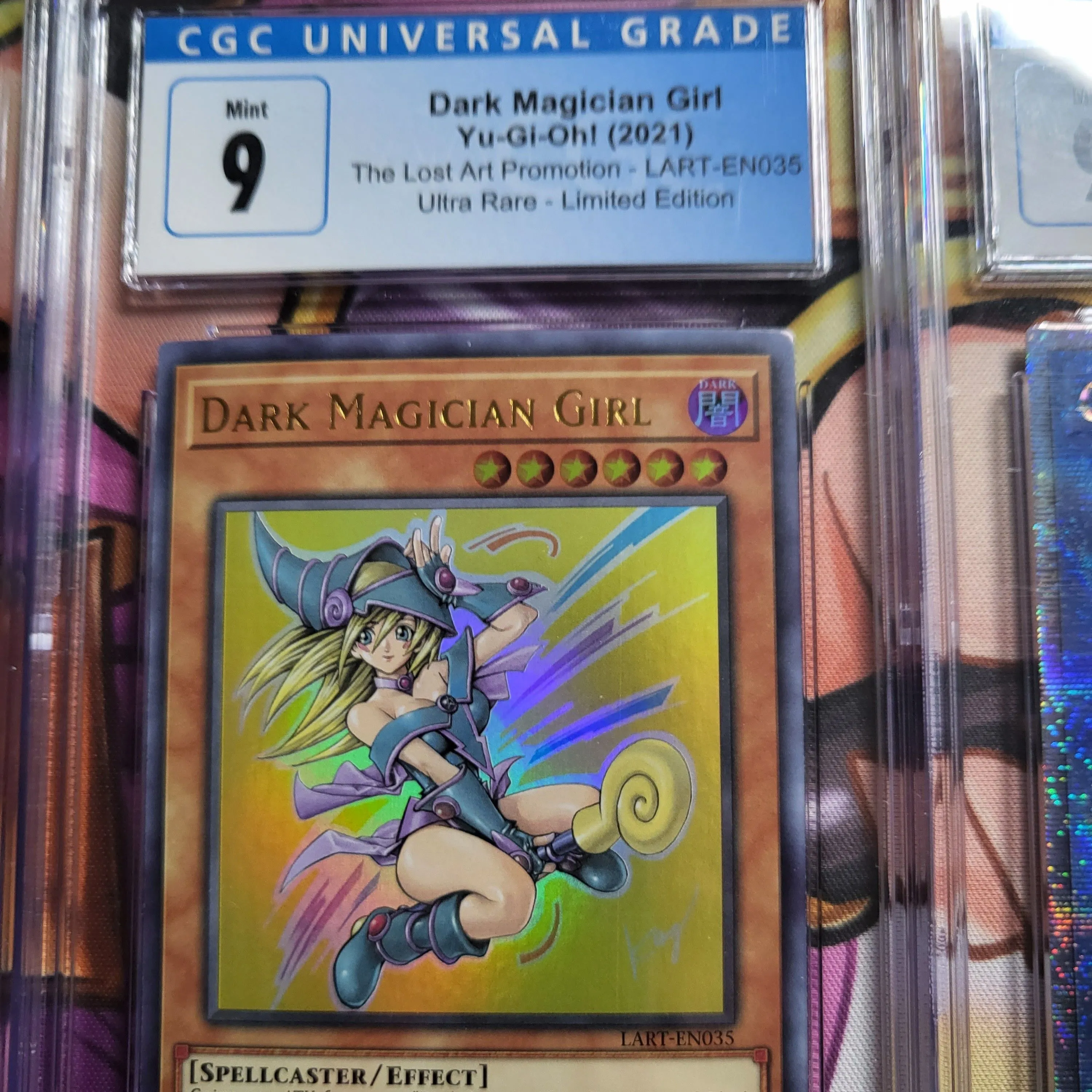Dark magician girl lost art slab  Whatnot: Shop, Sell, Connect