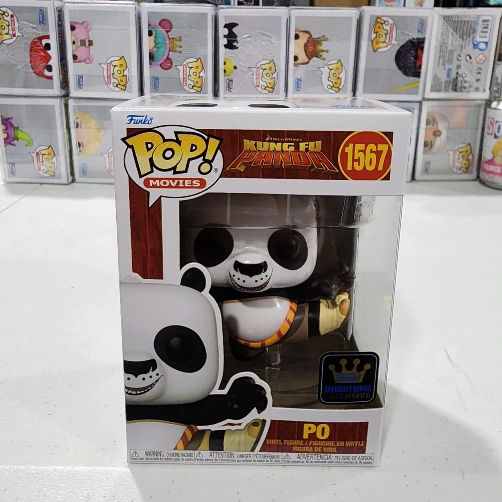 Product image for Funko Pop Kung Fu Panda Po Specialty Series Exclusive # 1567