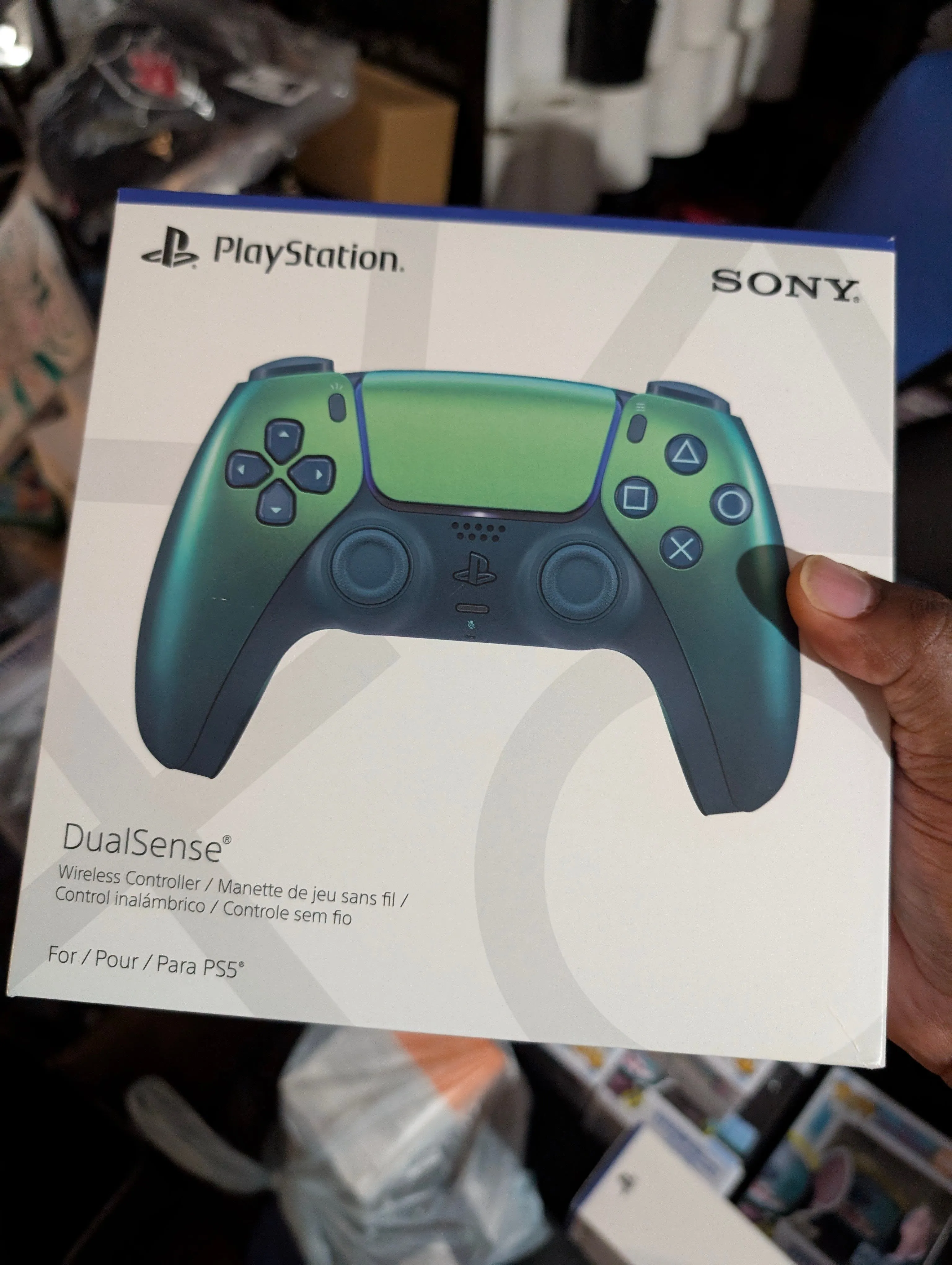 Product image for PS5 controller sealed wireless 