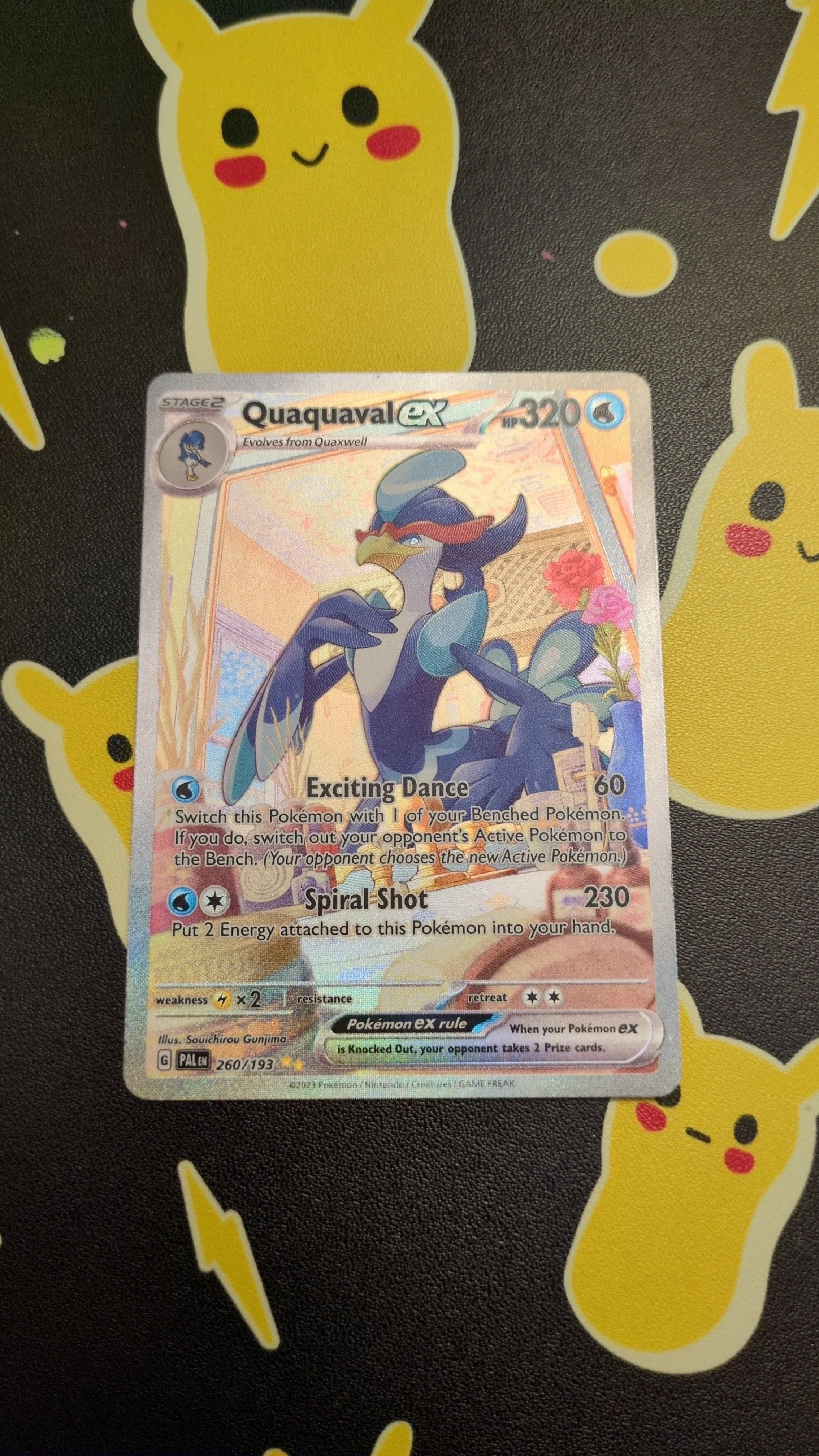 Product image for Pokemon - Quaquaval EX 