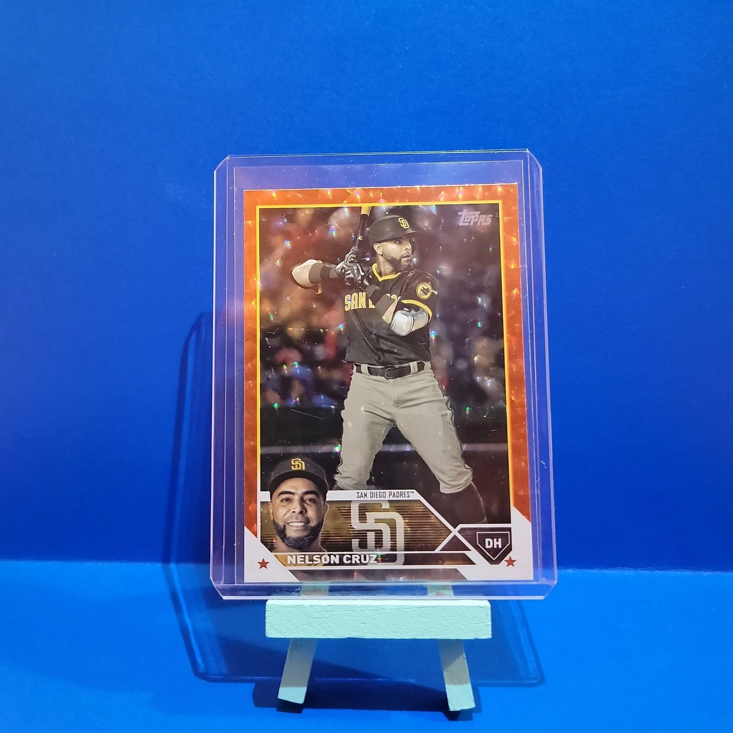 Product image for Nelson Cruz Orange Foil /299: 2023 Topps #'d: San Diego Padres
