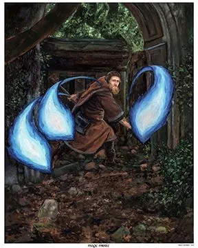 Product image for Magic Missile  8"x10" giclée print