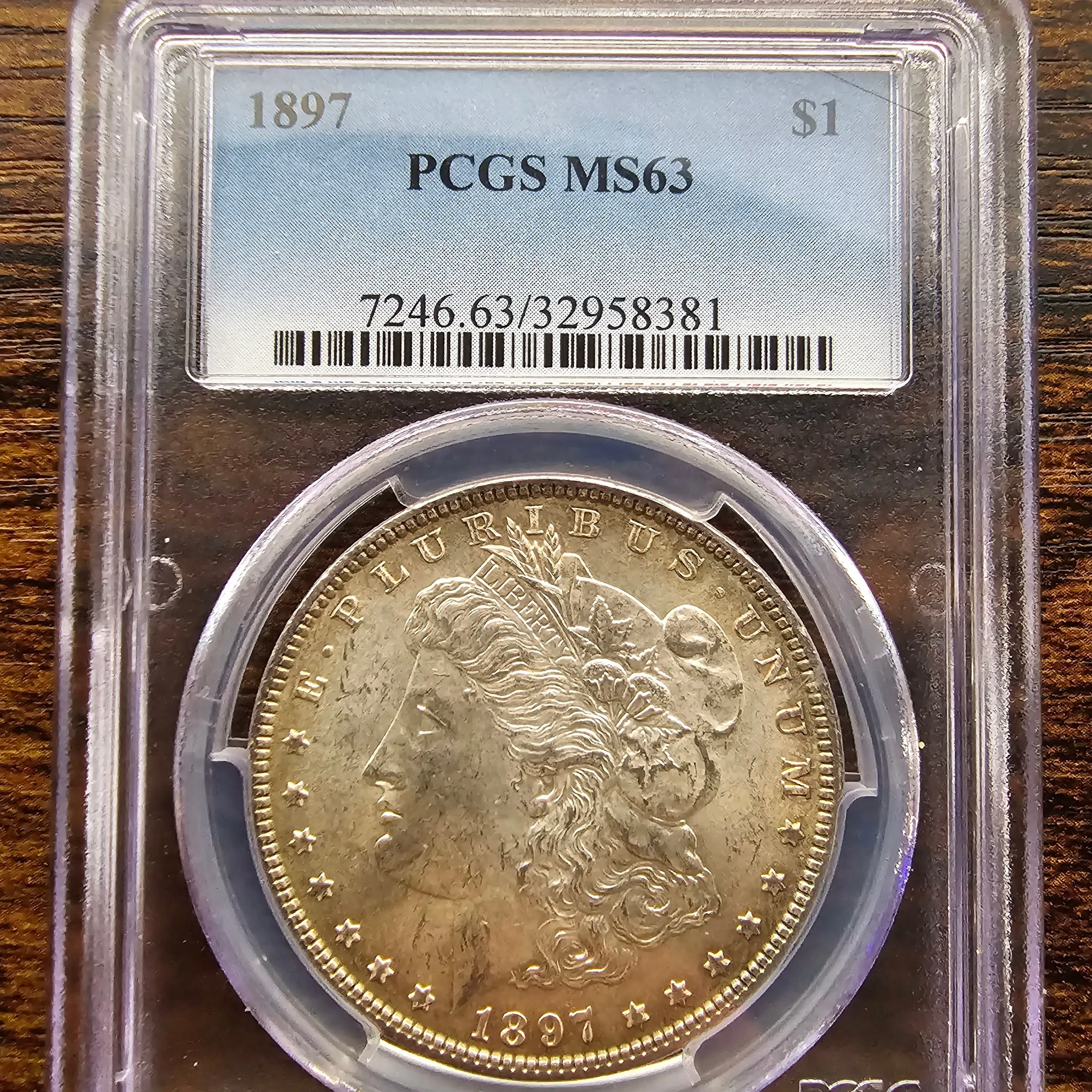 Product image for 1897 MS63 PCGS