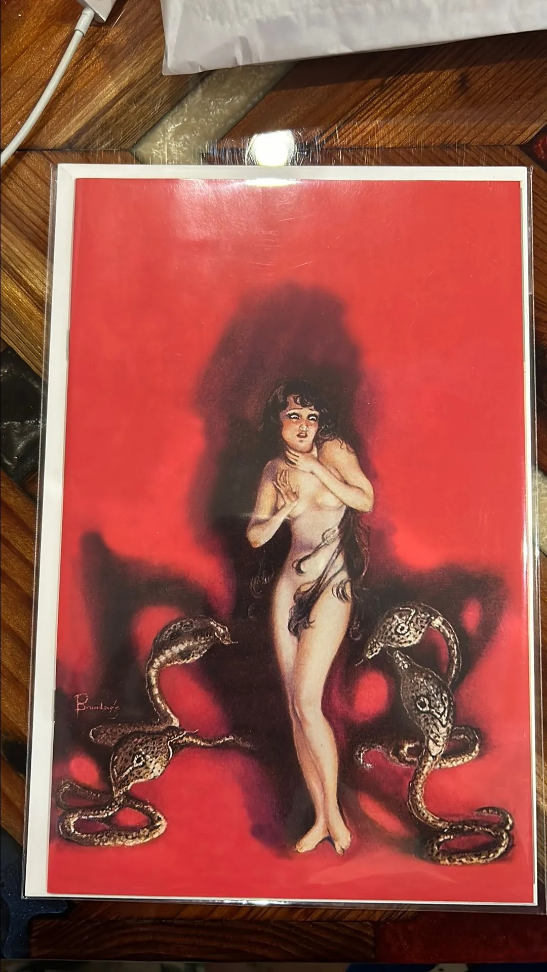 Product image for Cimmerian: The Man-Eaters Of Zamboula #1 - 1:40 Brundage Variant Weird Tales NM