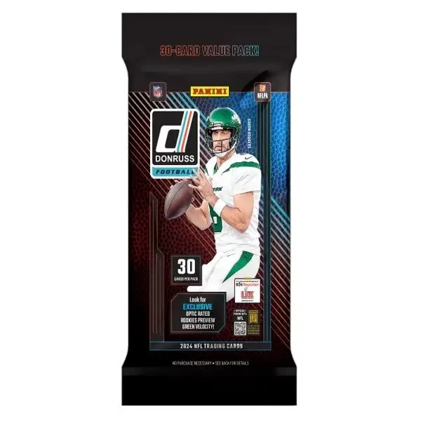 Product image for 2024 Donruss Football Fat Pack Value Pack - 1 Pack