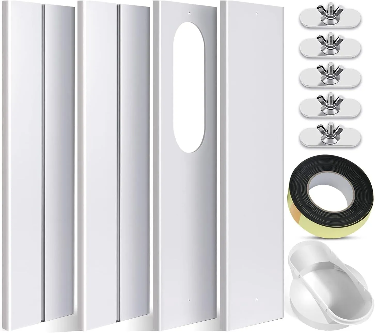Product image for 4-piece Winow Seal Kit SIKADEER Universal Window Seal Kit for Portable Air Conditioner