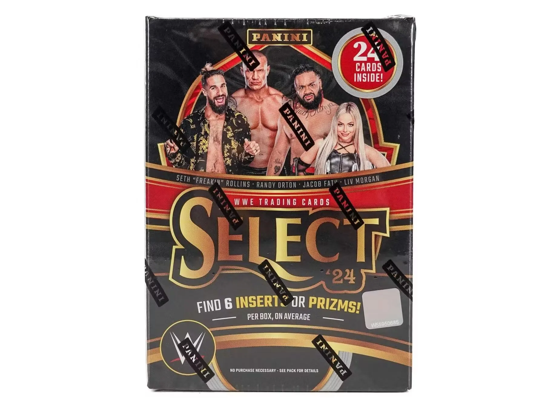 Product image for 2024 Panini Select WWE Wrestling 6-Pack Blaster Box - 1 Box