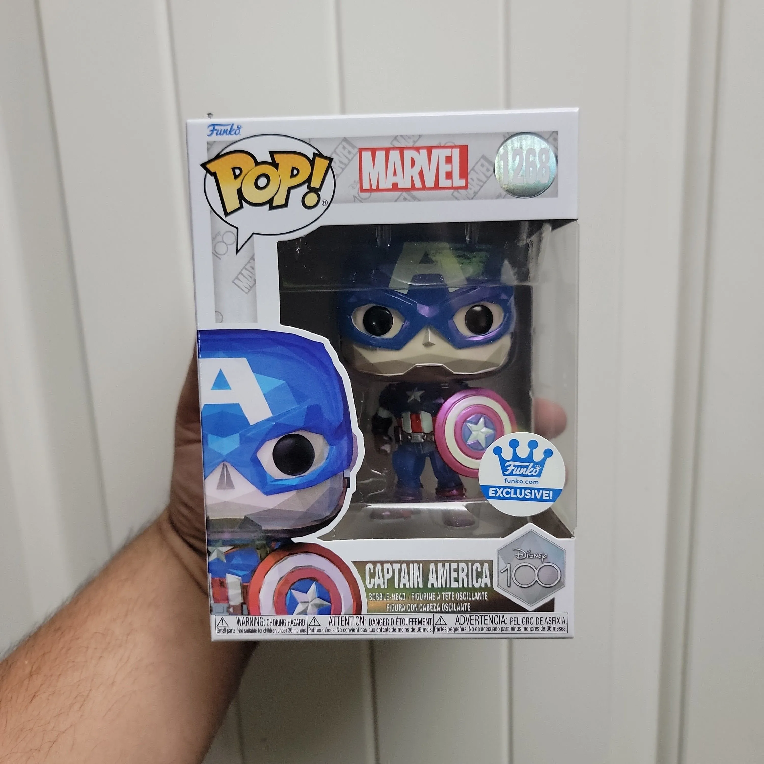 Product image for Captain America (Facet) #1268 Funko shop Exclusive