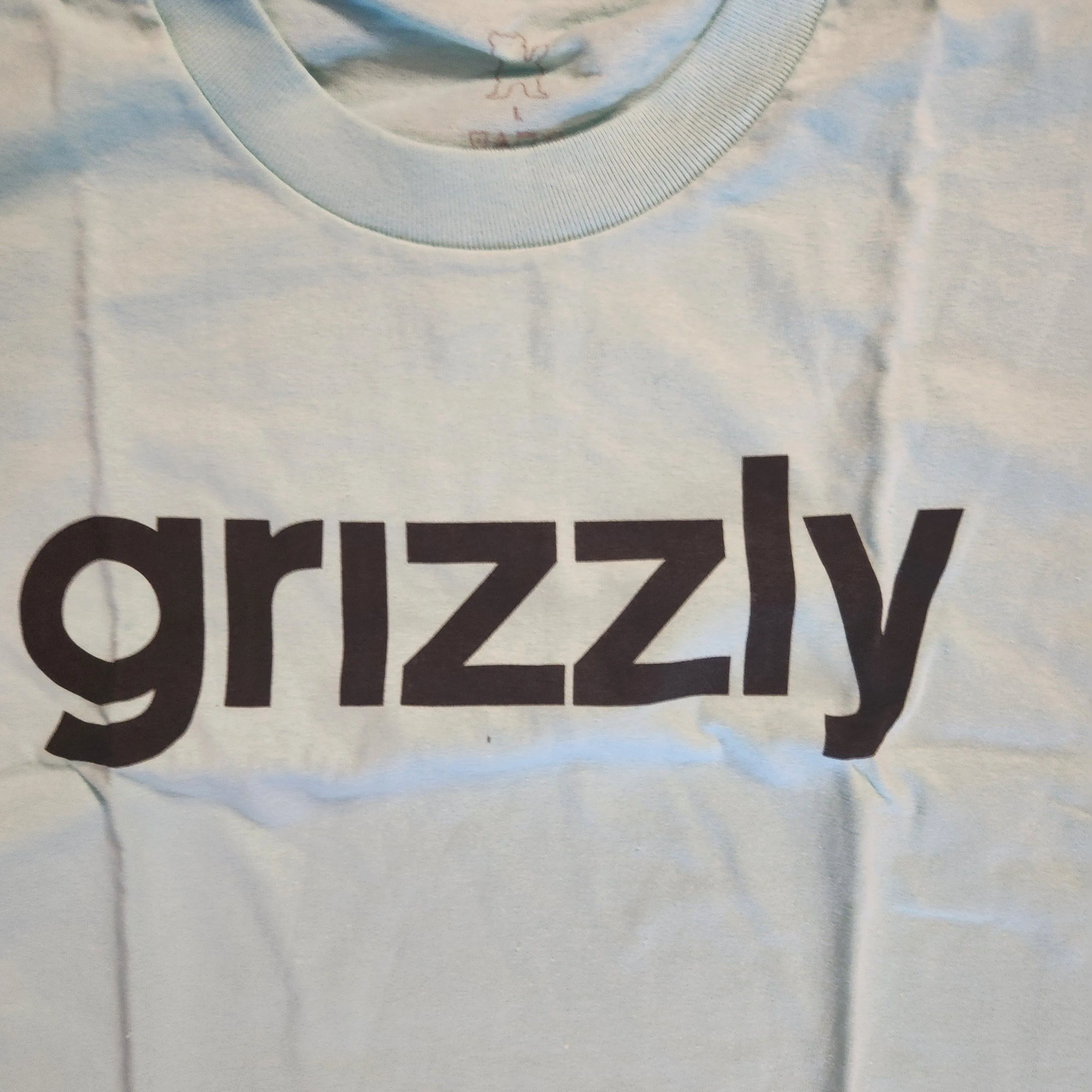 Product image for Grizzly Lowercase Tee CEBK Size L New