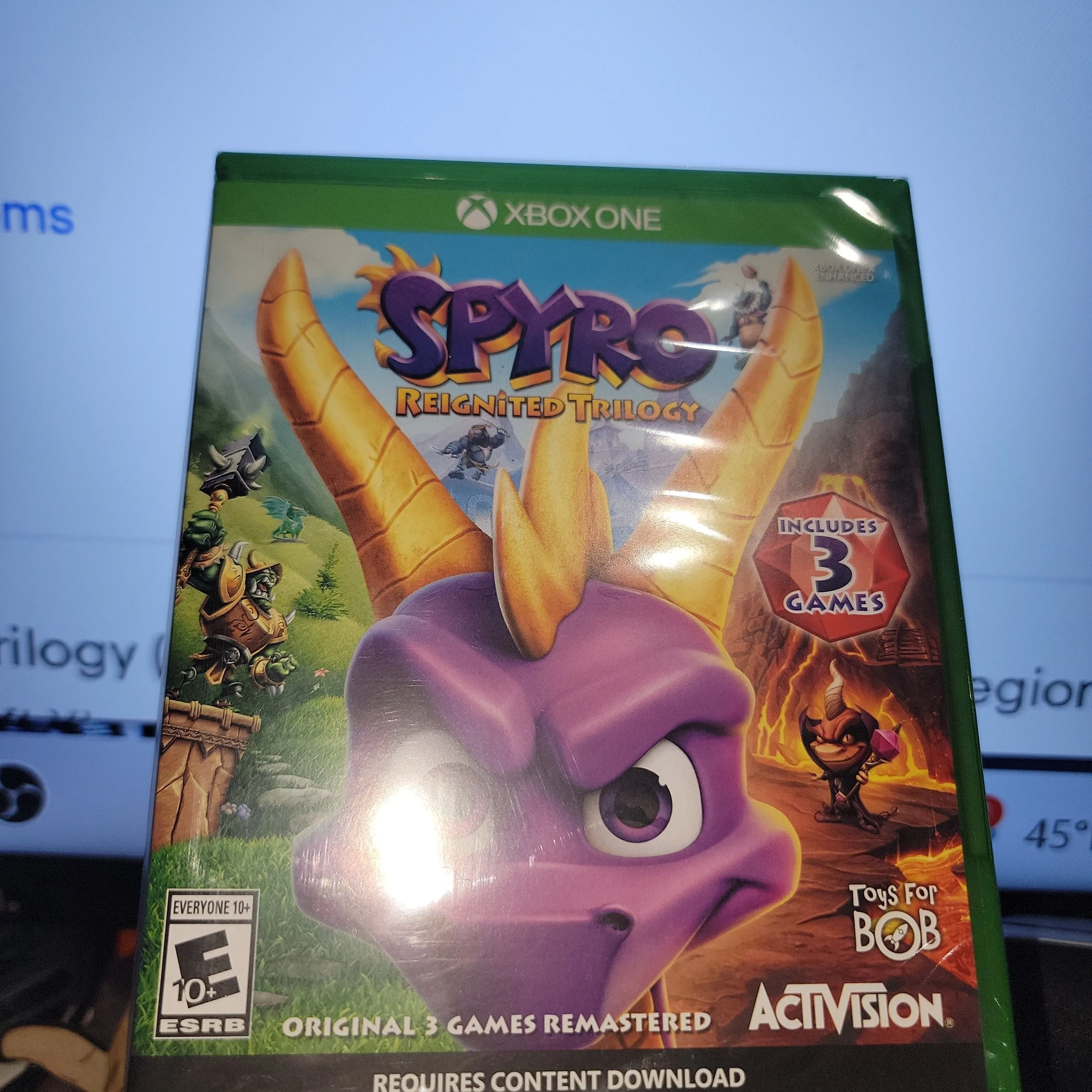 Product image for Spyro Reignited Trilogy Xbox One New