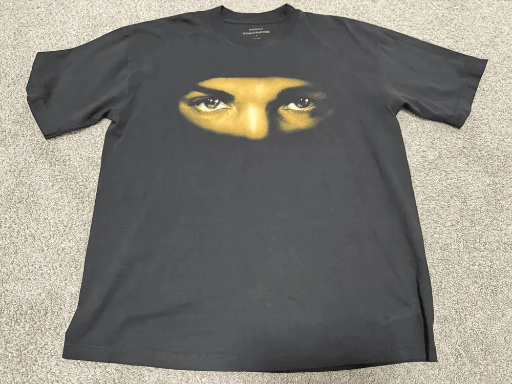 Product image for Drake It’s All A Blur IAAB Tour Eyes Official Merch 2023 | Size L |  22.5 x 30