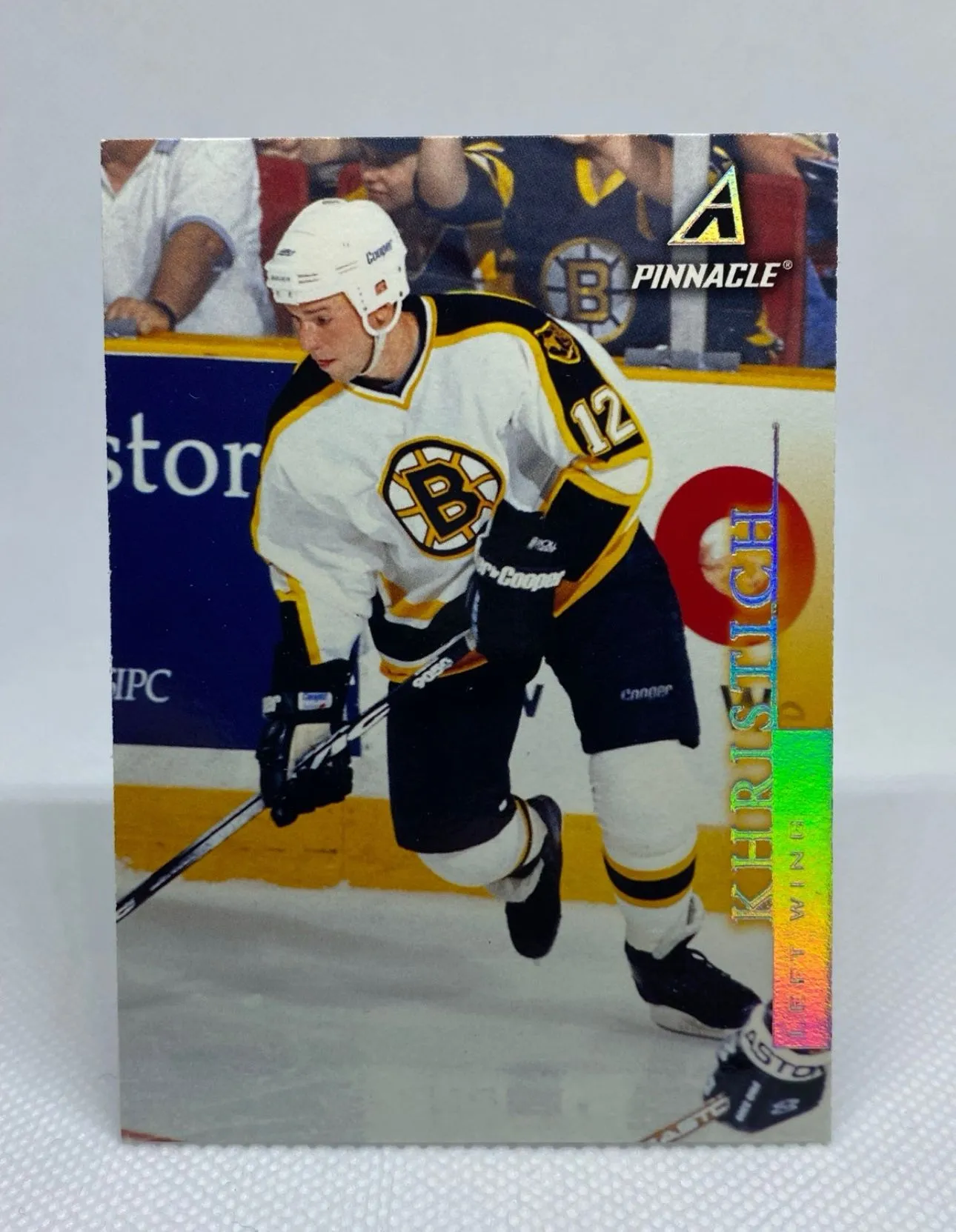 Product image for DIMITRI KHRISTICH - LEFT WING - #179 - PINNACLE BOSTON BRUINS - HOCKEY CARDS NHL