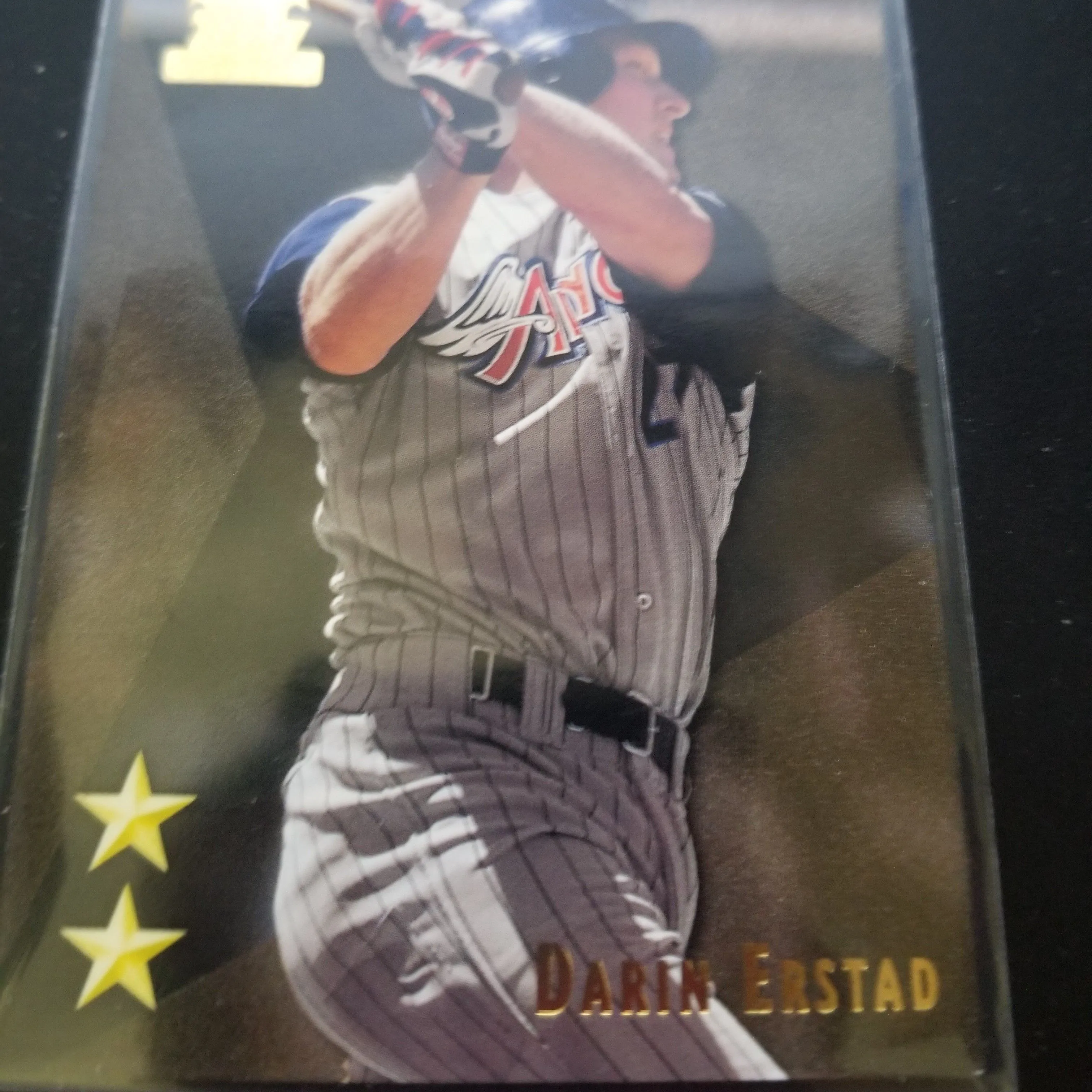 Product image for Darin erstad 1999 topps stars pre production angels