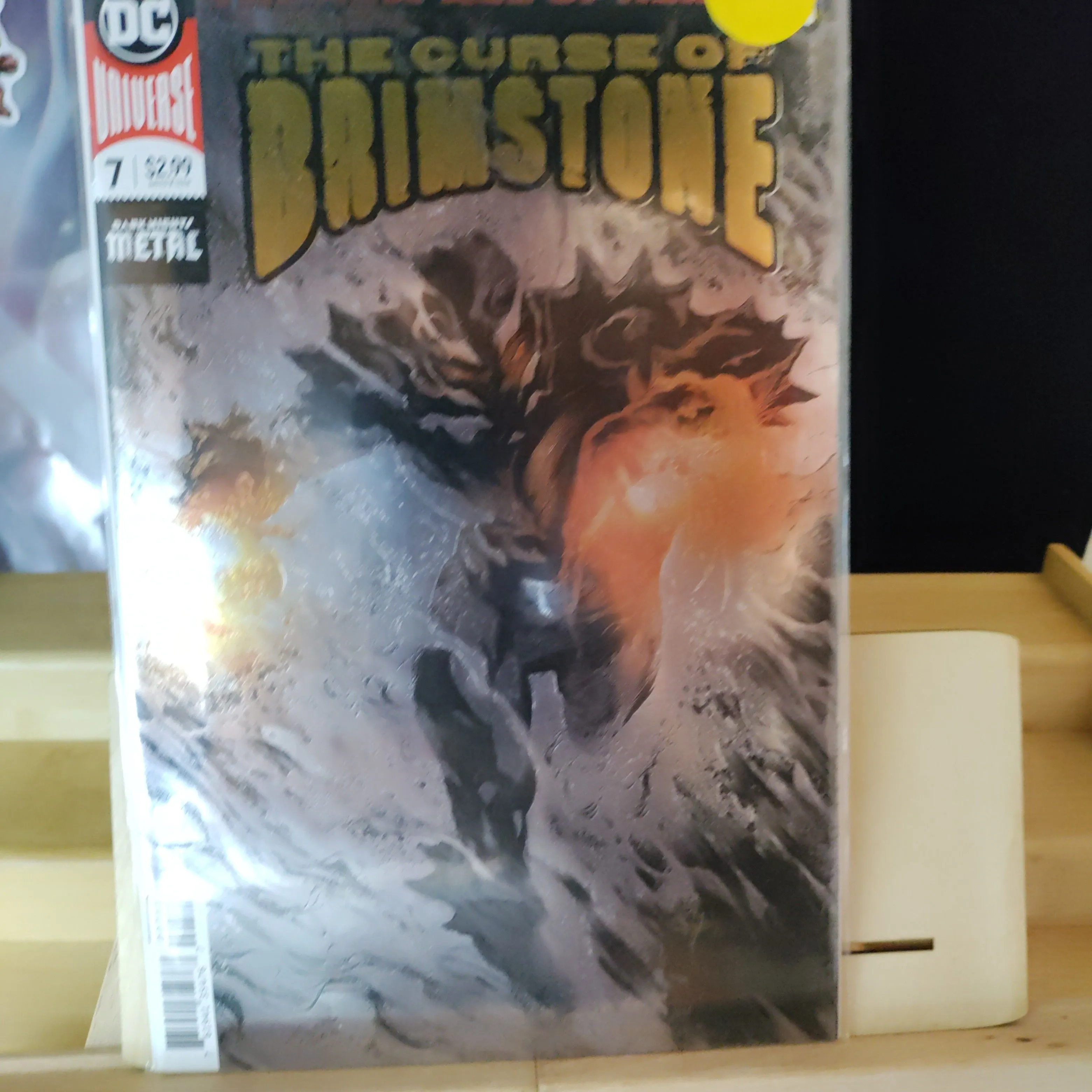 Product image for Curse of Brimstone #7 (DC 2018) Enhanced Foil Cover