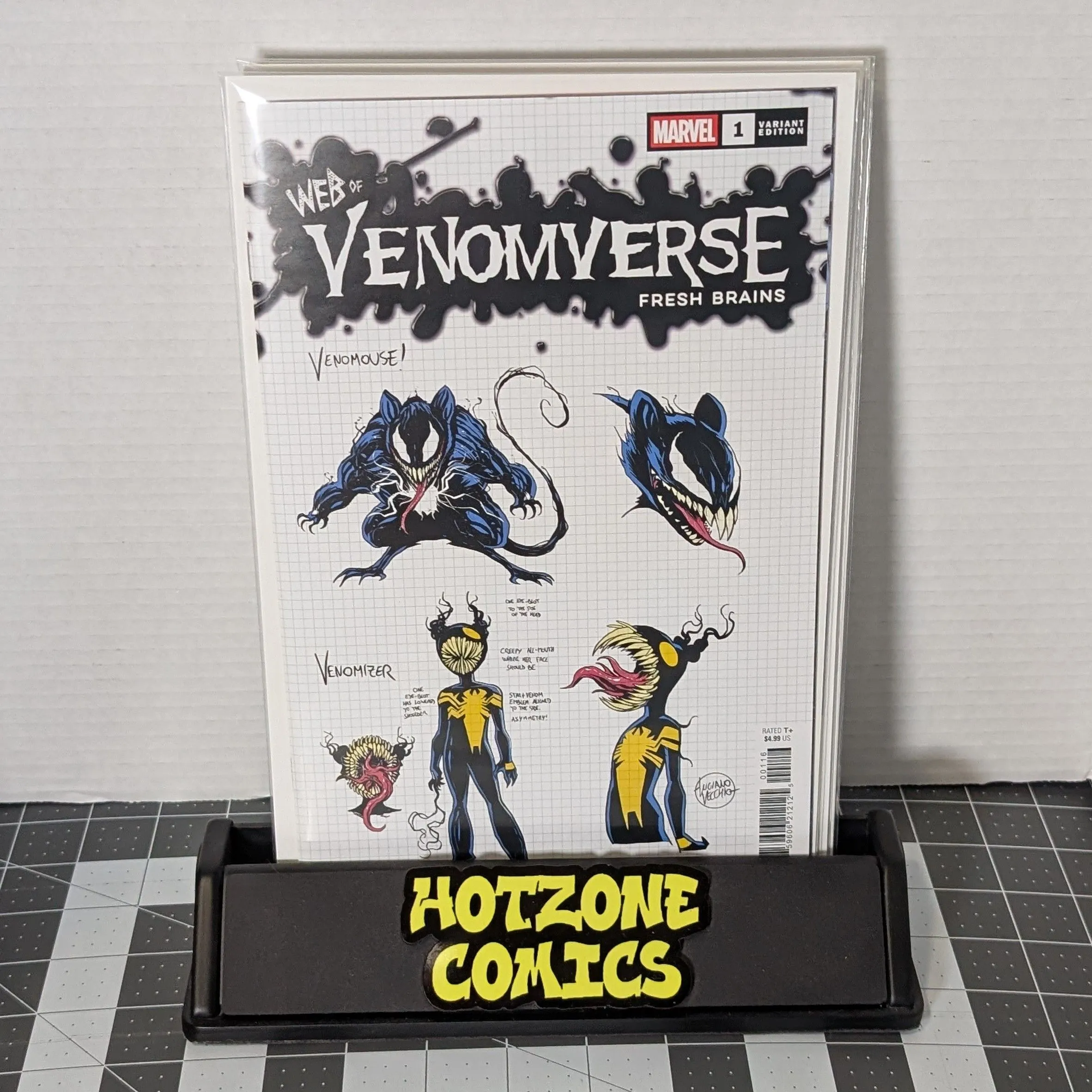 Product image for Web of Venomverse Fresh Brains 1:10 ratio incentive