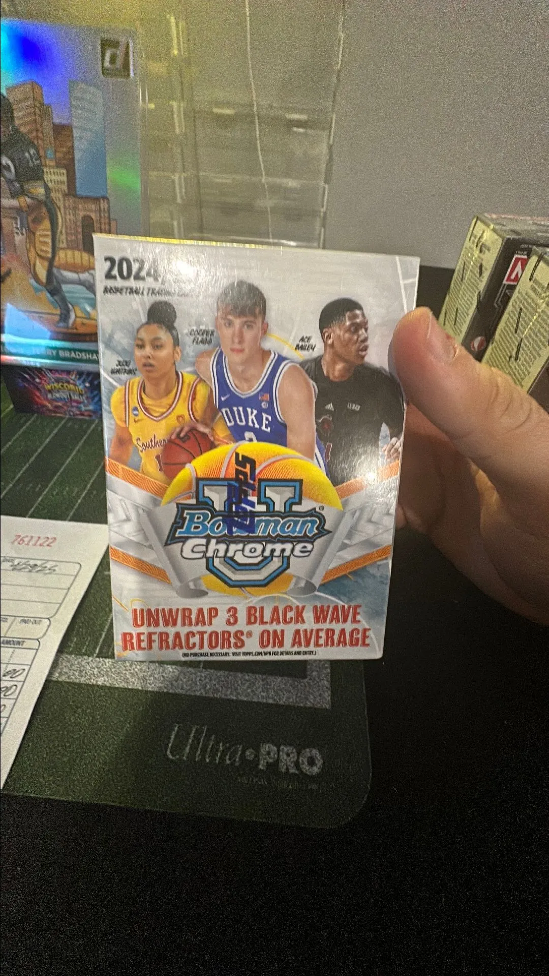 Product image for 2024 Bowman Chrome U Basketball Blaster Box