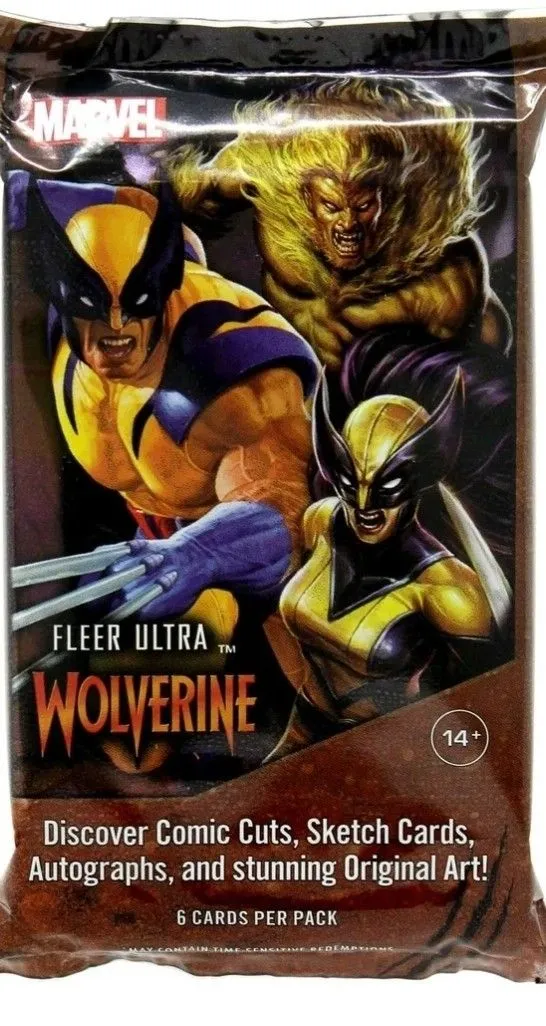 Product image for Fleer Ultra Wolverine blaster Pack